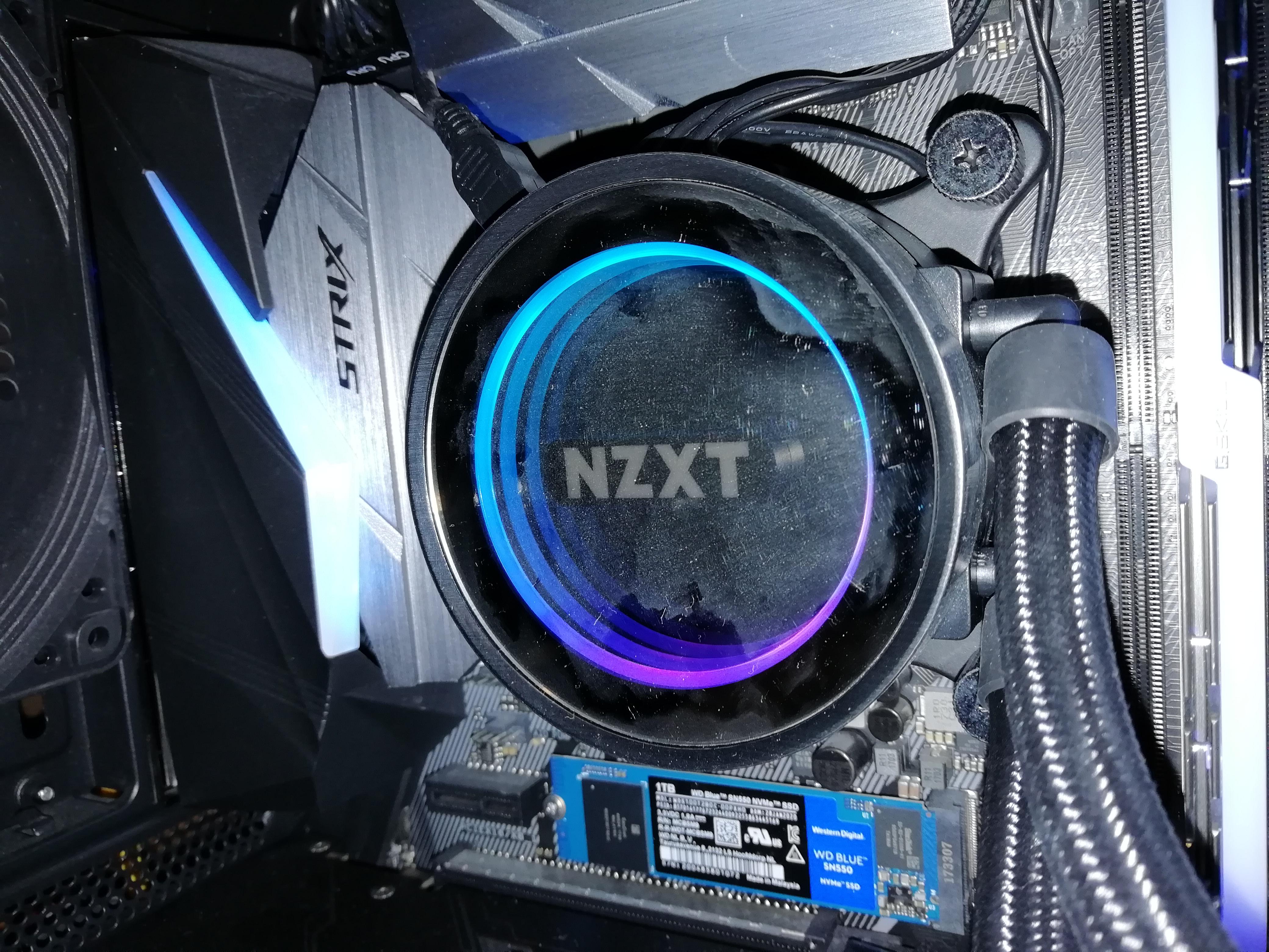 Condensation marks on Kraken pump? r/NZXT