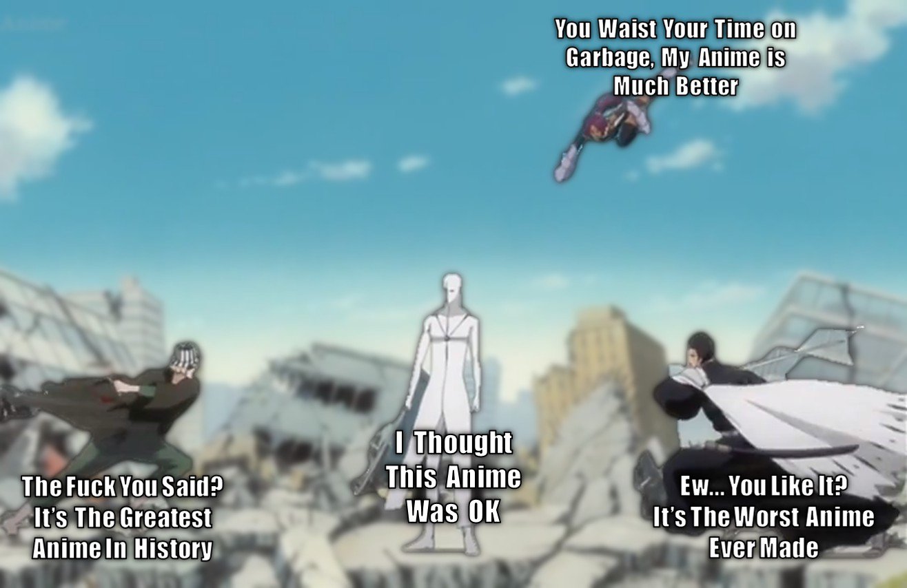 Your Opinion vs The Anime Community bleach