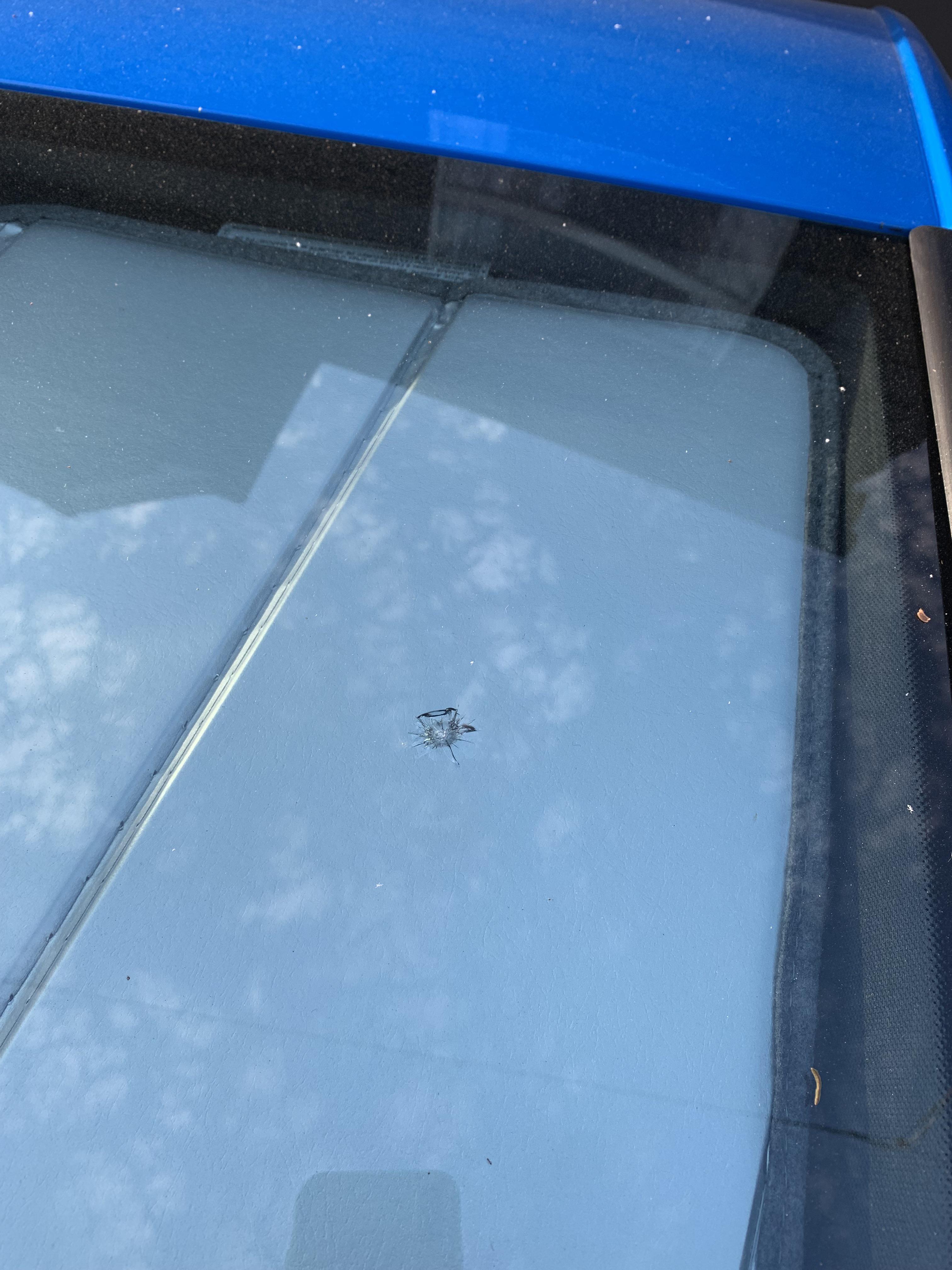 Rock chip in windshield r/GolfGTI