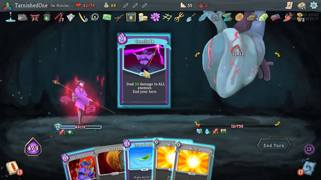 I can't imagine a most poetic way to slay the Spire (also, first time I