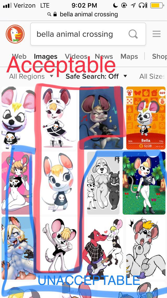 [NSFW] I was looking up pictures of my favorite animal crossing character and I really didn’t