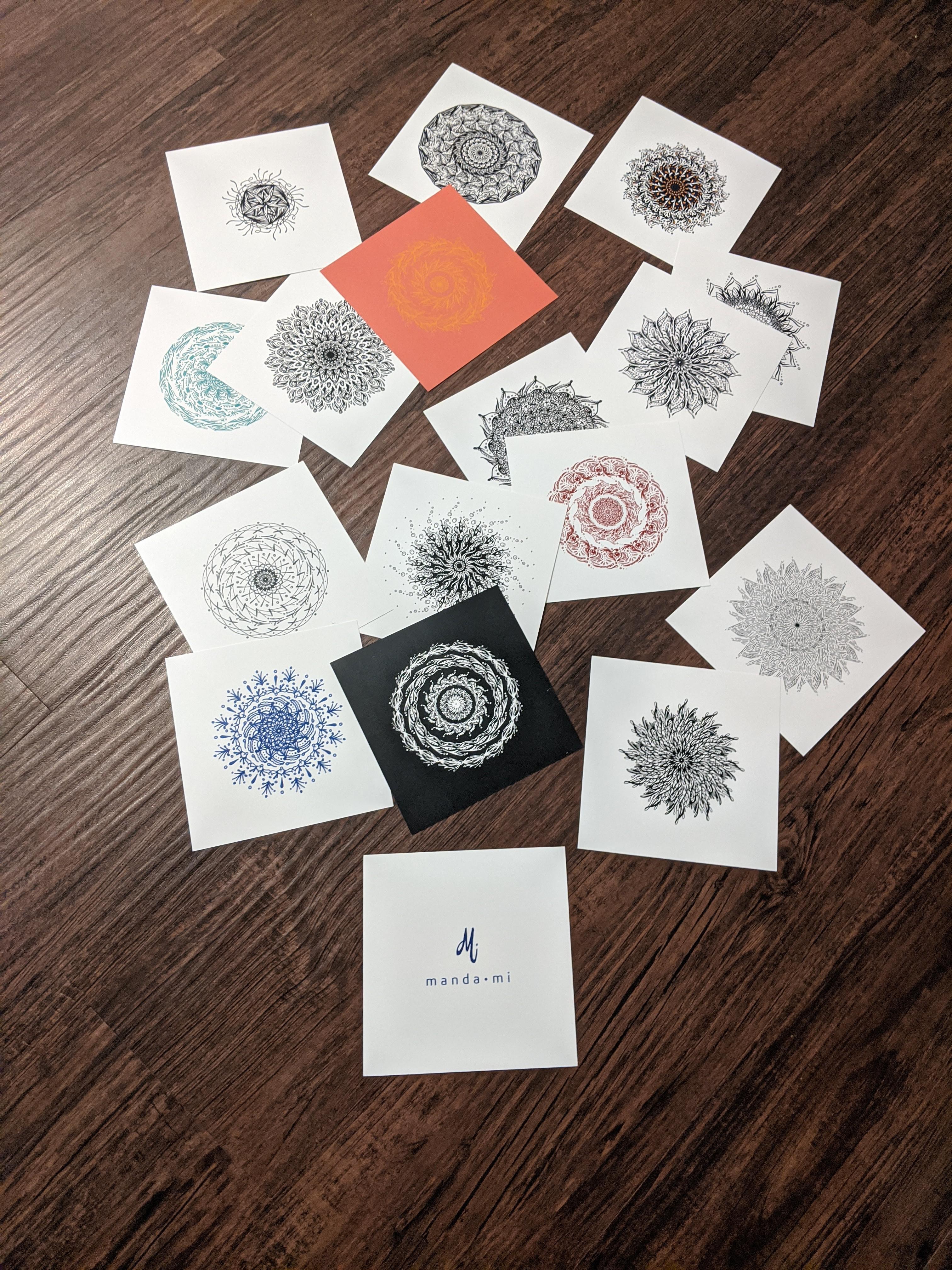 Made some digital mandalas last week... Any tips on the best way to