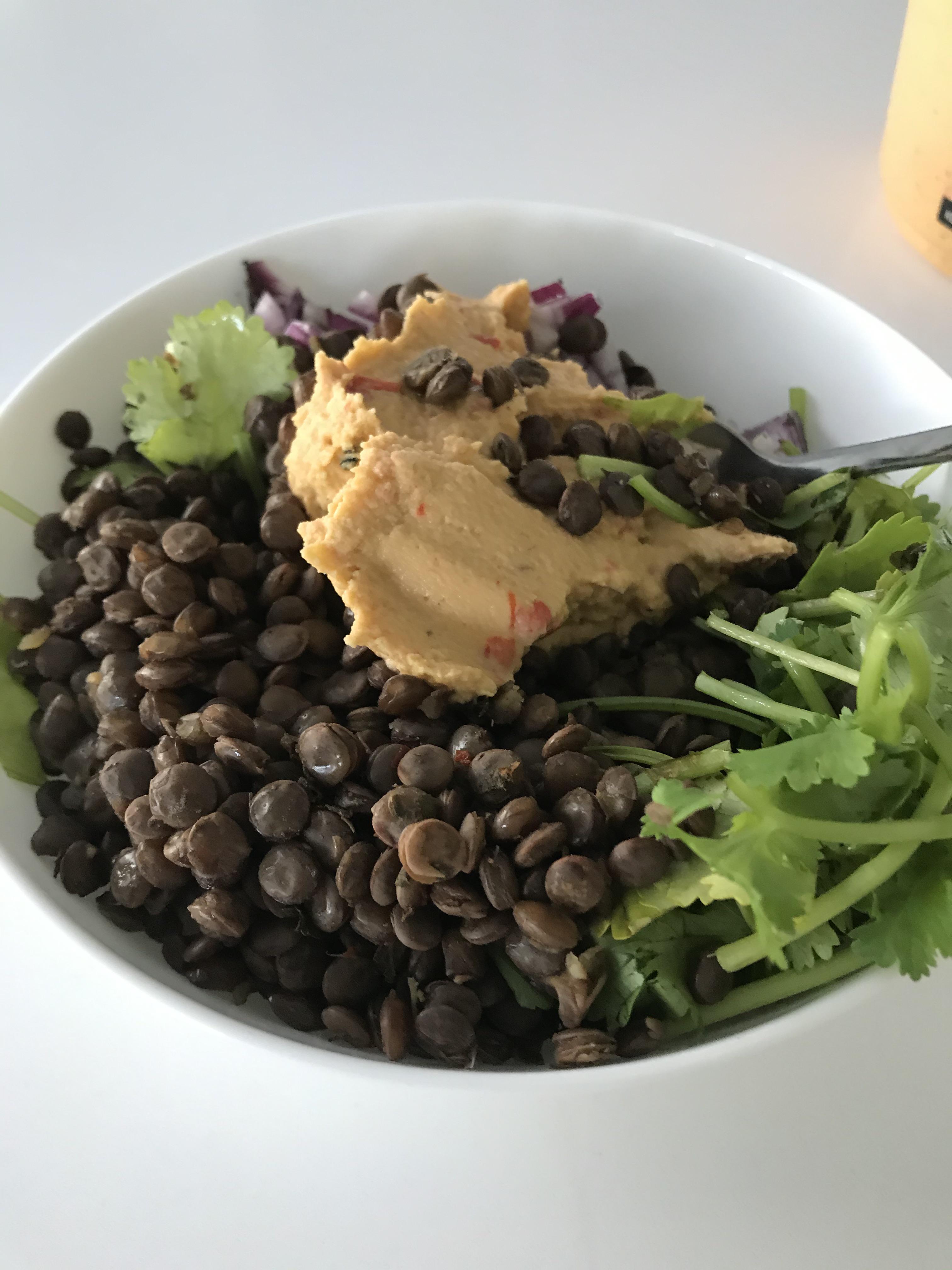 I learned how to cook lentils I the instant pot. I went ahead and
