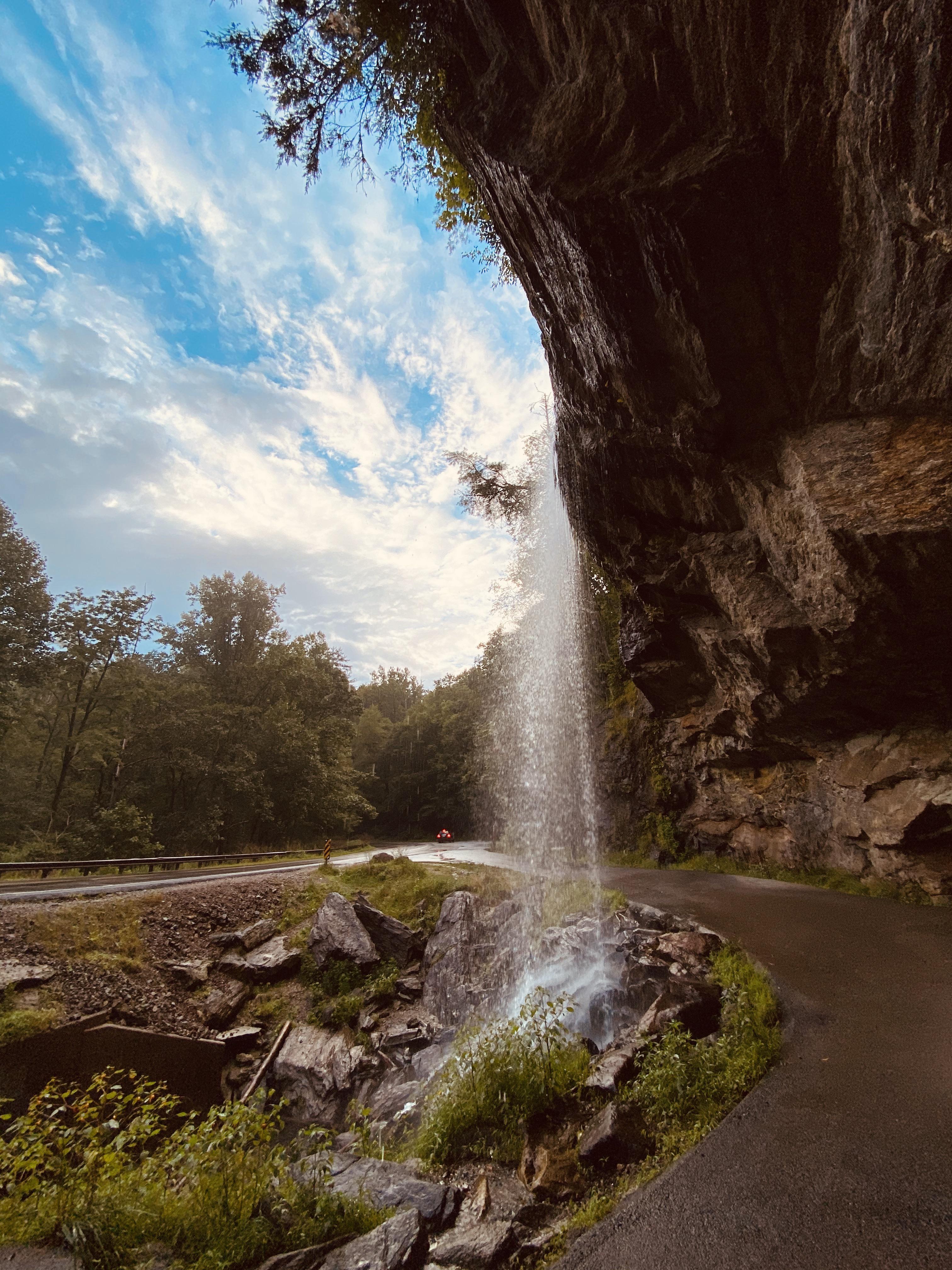 Bridal veil Falls NC r/Waterfalls