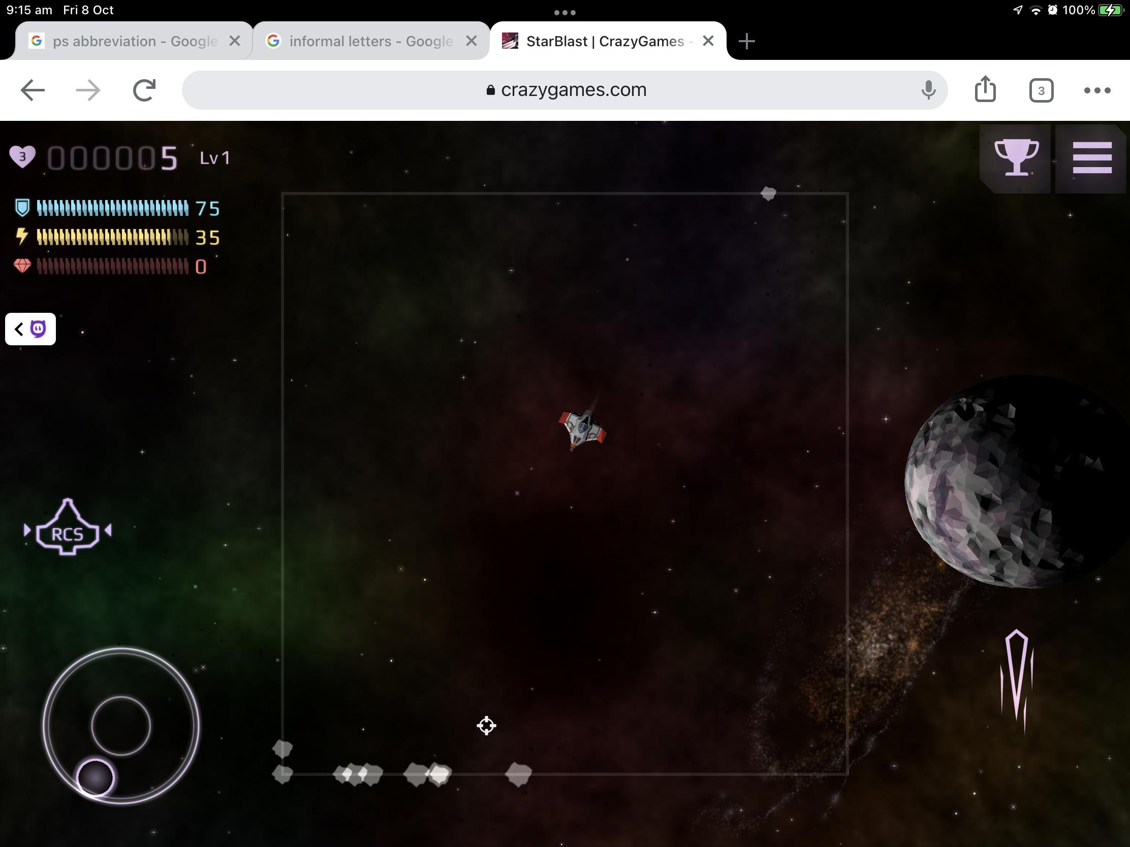 I Just Realised That The Crazy Games Version Of Starblast Looks So Much Cooler. : R/Starblastio