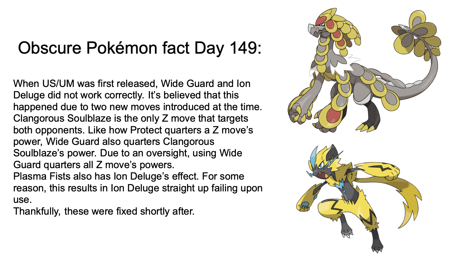 Obscure Pokémon Fact Day 149 r/pokemon