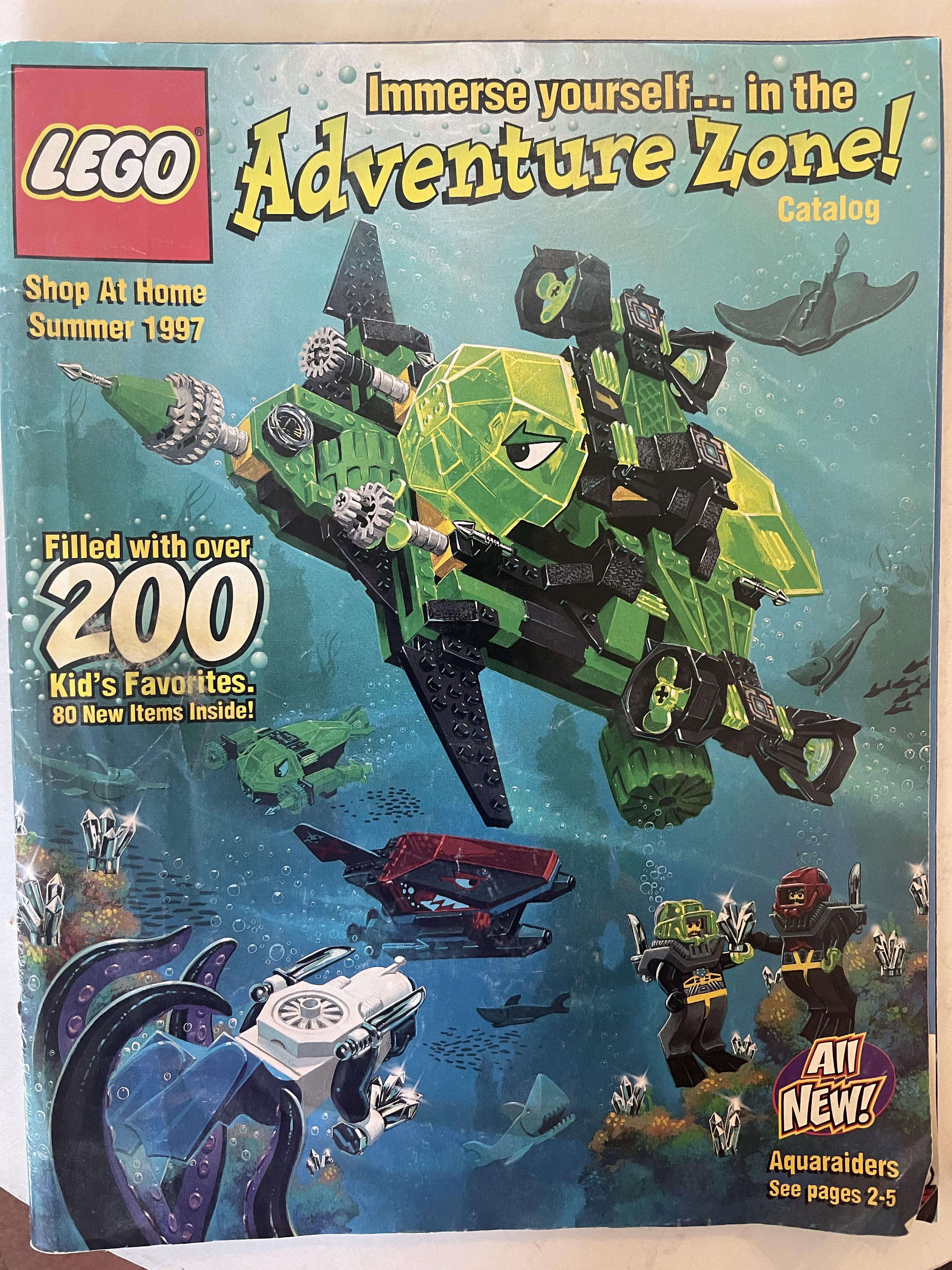 Found this old Lego magazine from 1997. There are some amazing sets in