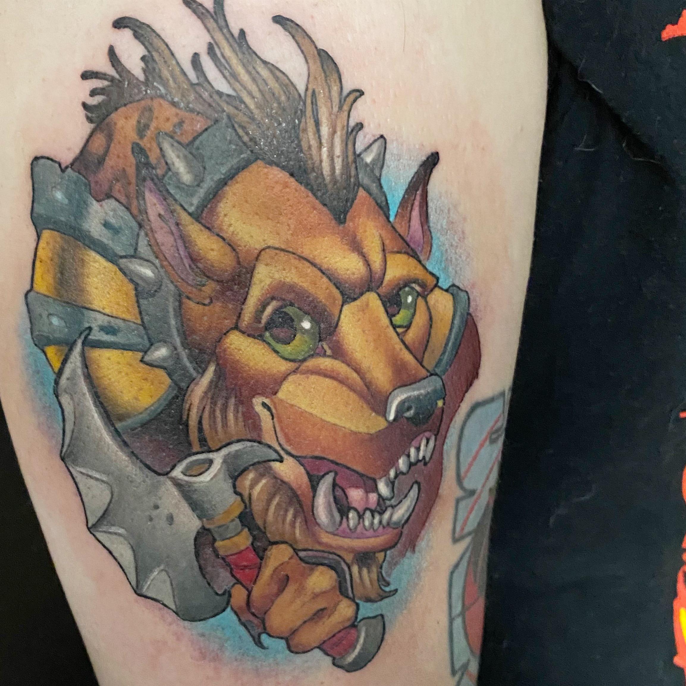 Finally Got A Warcraft Tattoo. Hogger Done By @Samfiorinotattoos On Instagram. : R/Wow 2307_x_2307_jpg