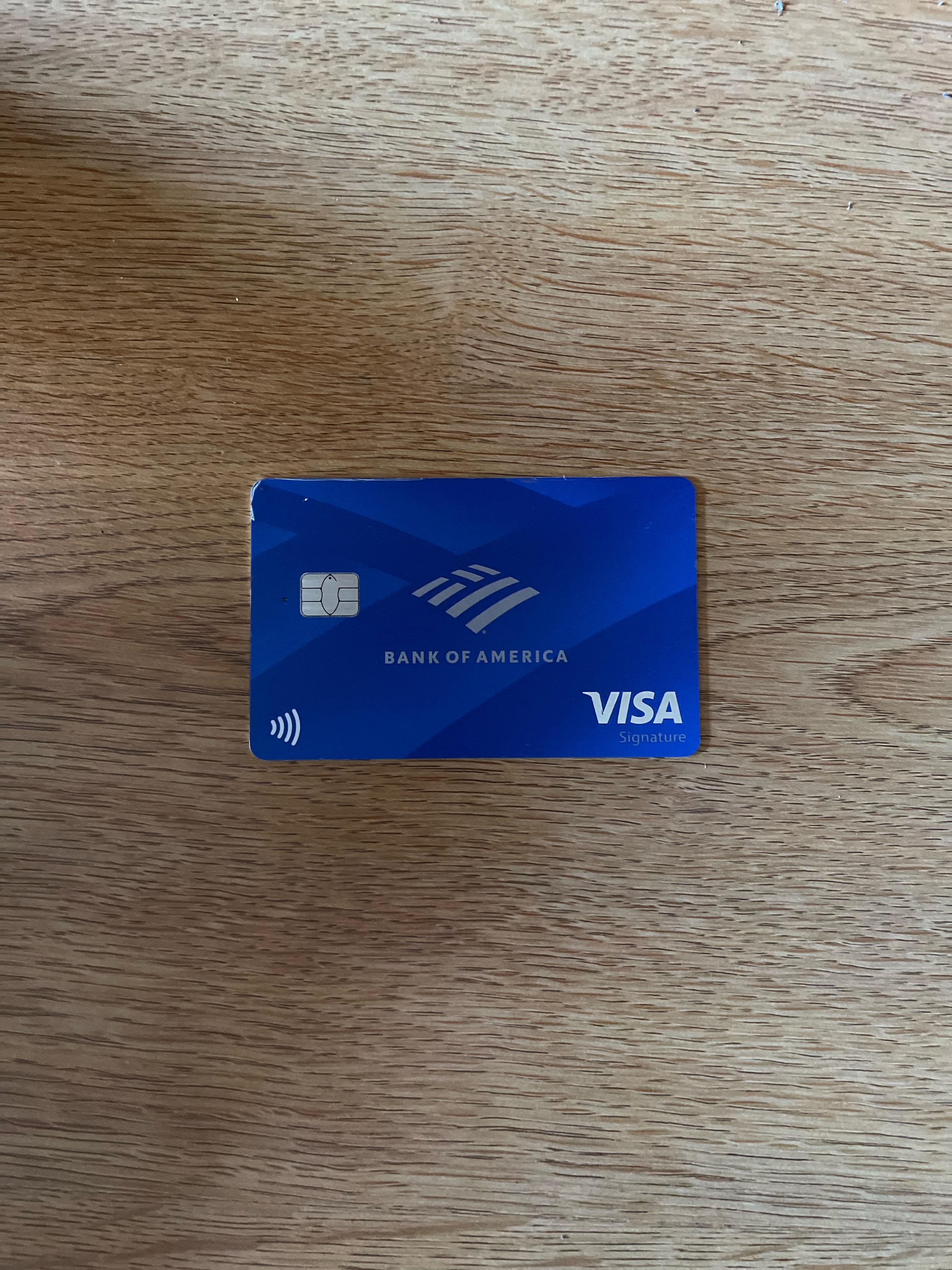 Did anyone lose a blue Bank of America credit card by Owen? Please PM