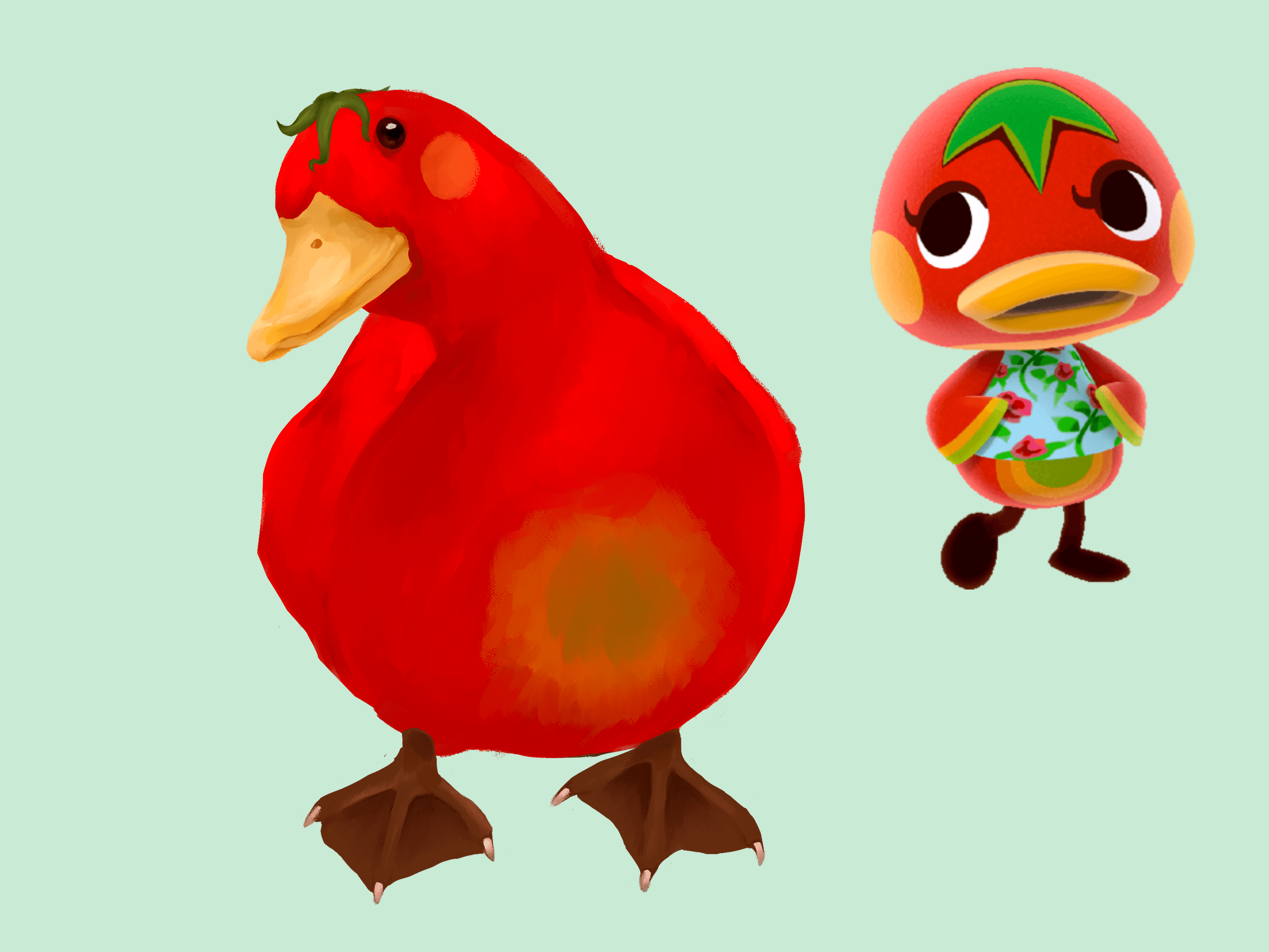 Realistic Ketchup Fanart r/AnimalCrossing