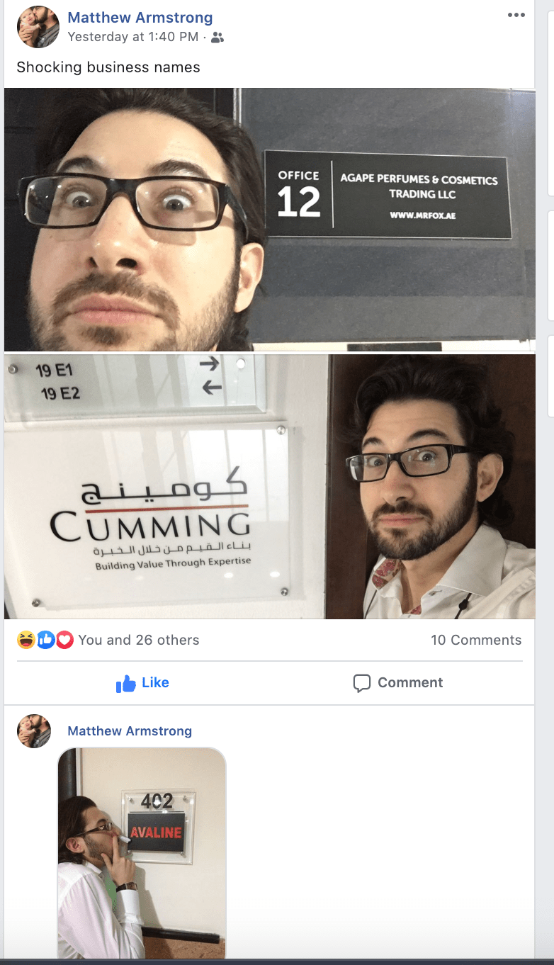 Funny Names For Your House On Facebook werohmedia