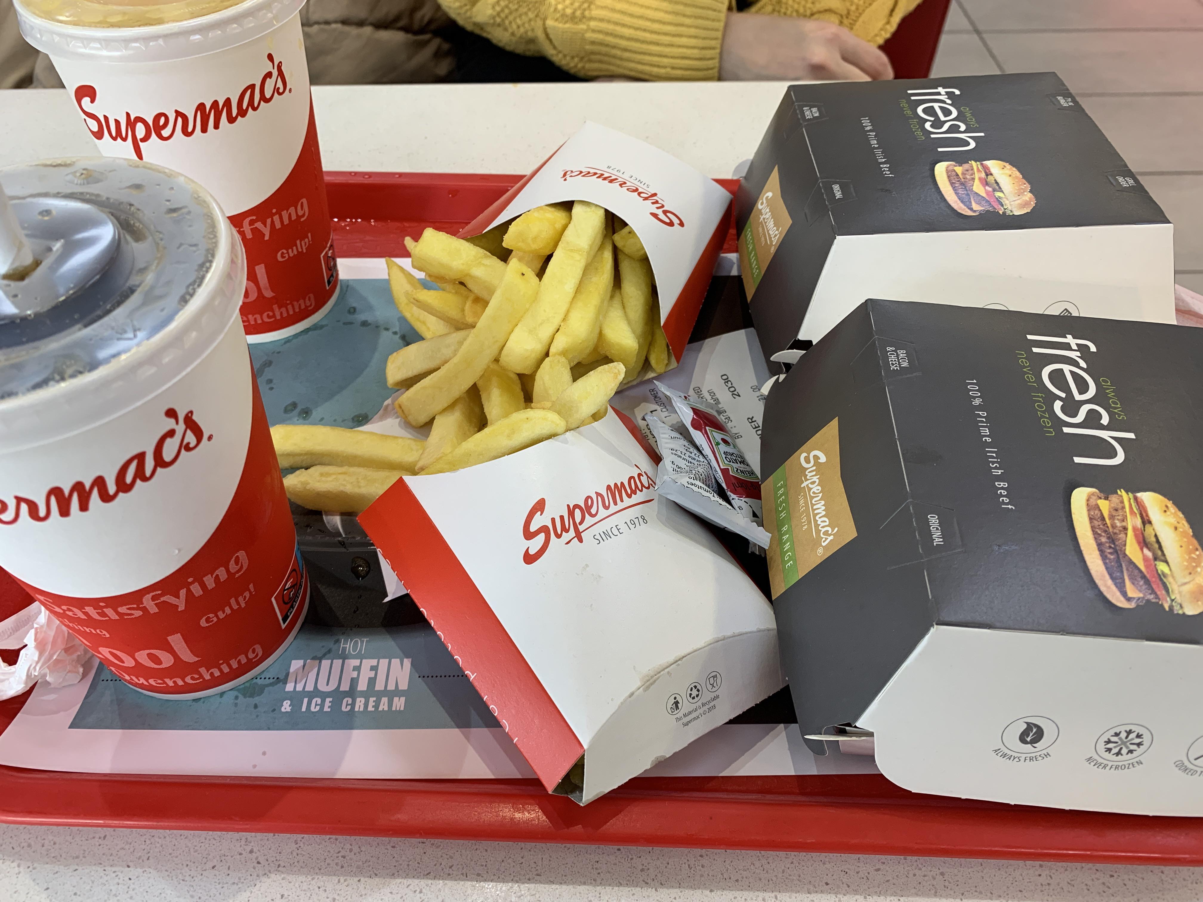 Had my first Supermacs today too. r/ireland