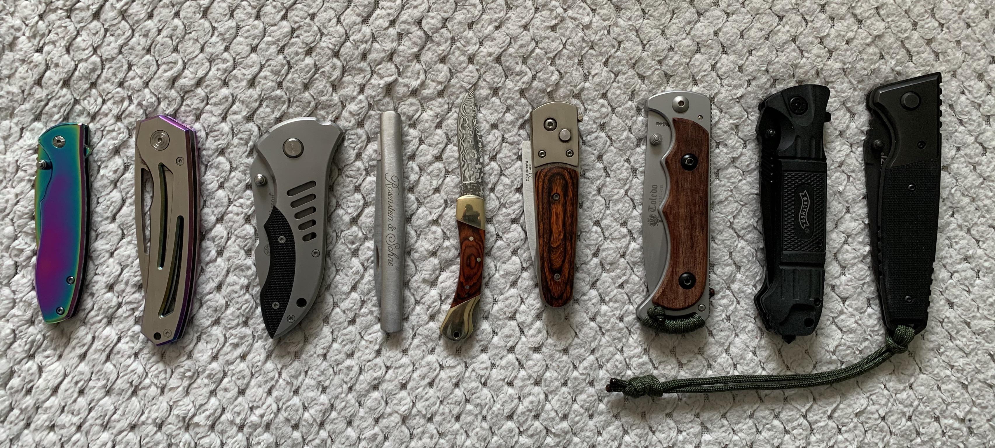 Time for my budget knives (that I started my collection with more than