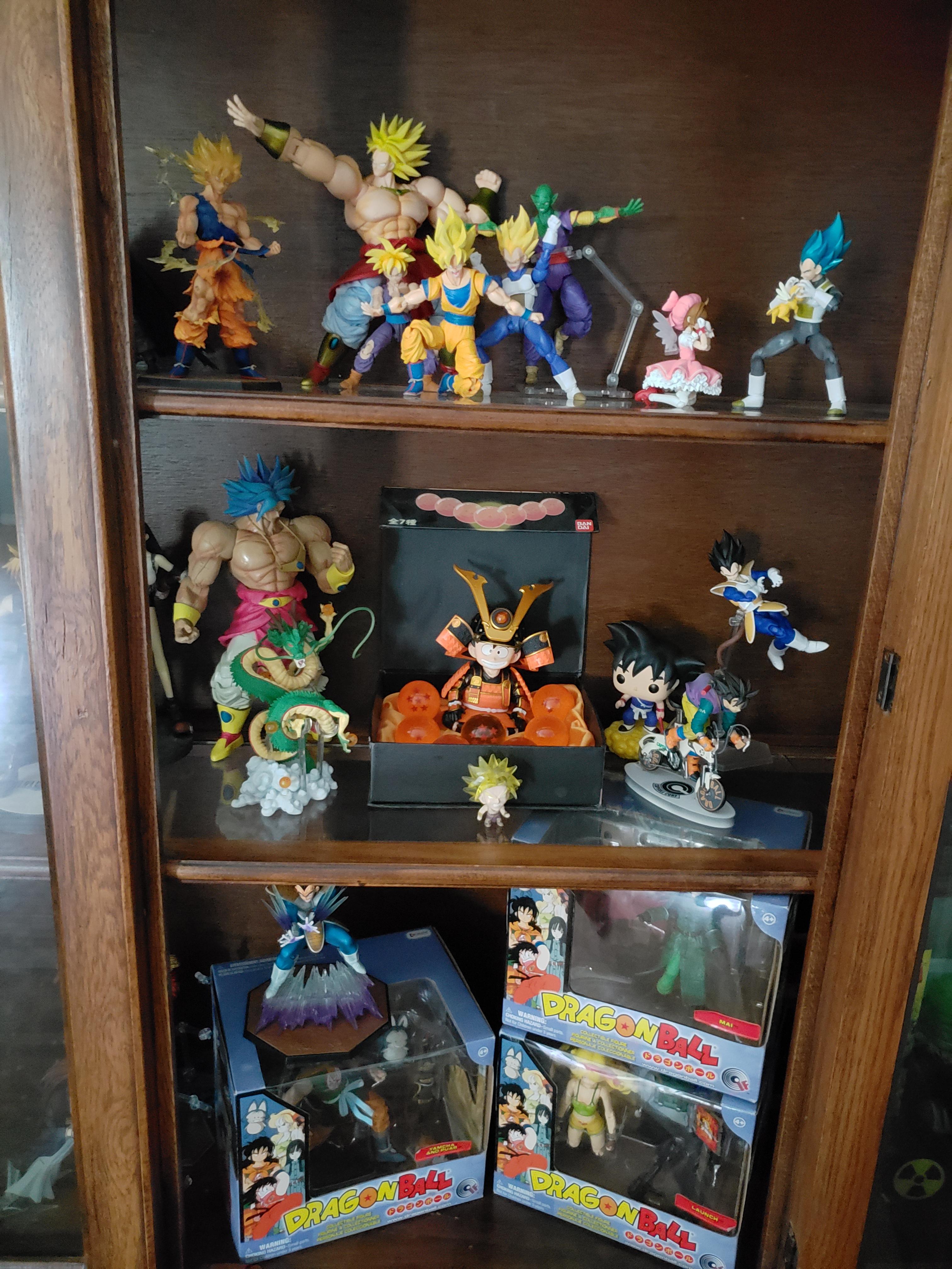 My Dragon Ball collection... well the figures part of it. r/dbz