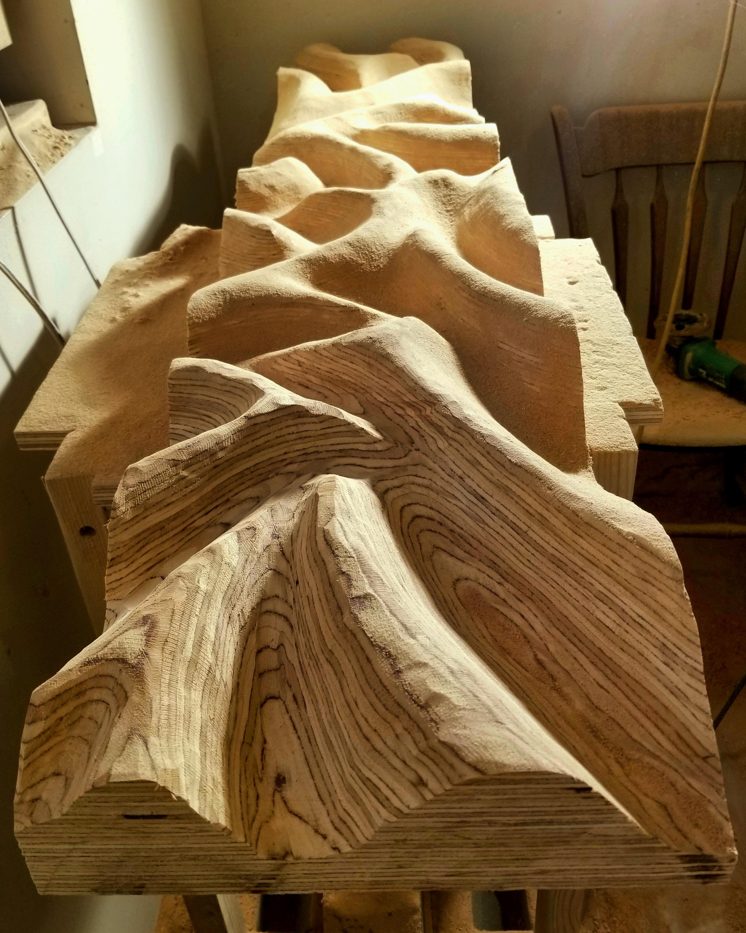 Wall Art ready for some sanding r/woodworking