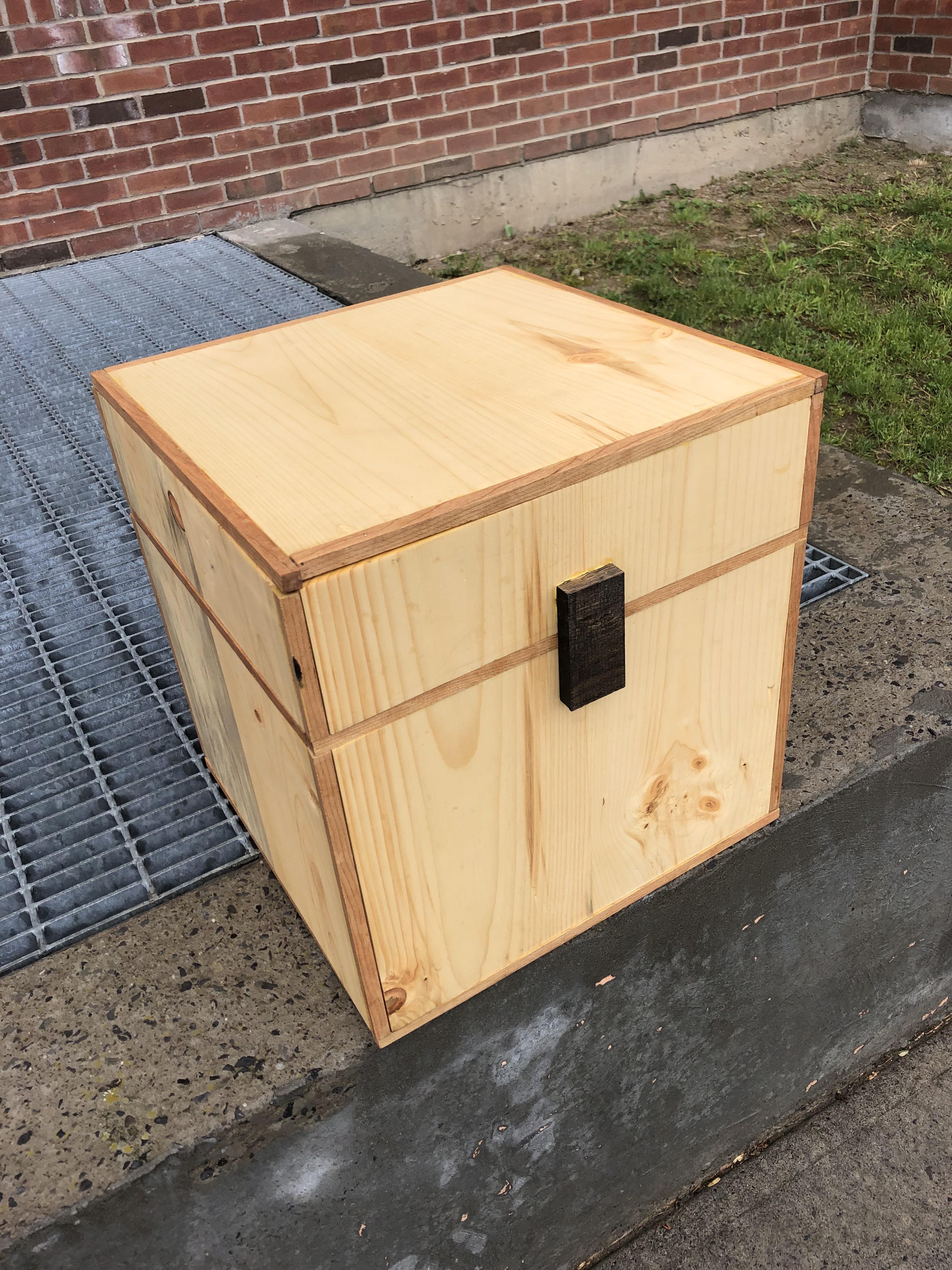 Made myself a realistic minecraft chest irl (don’t know how to tag this