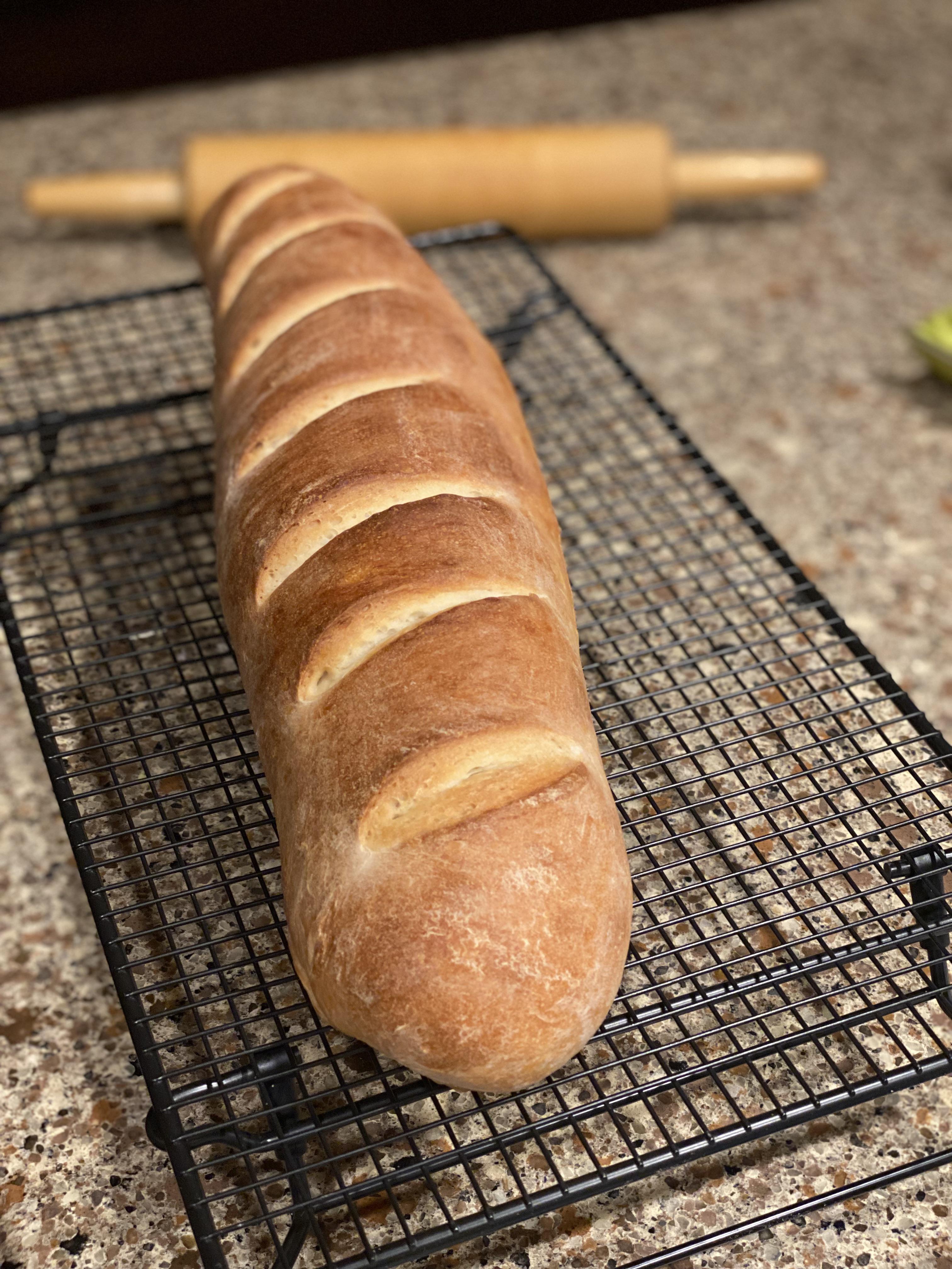 French bread in the bread machine using the dough cycle. r/BreadMachines