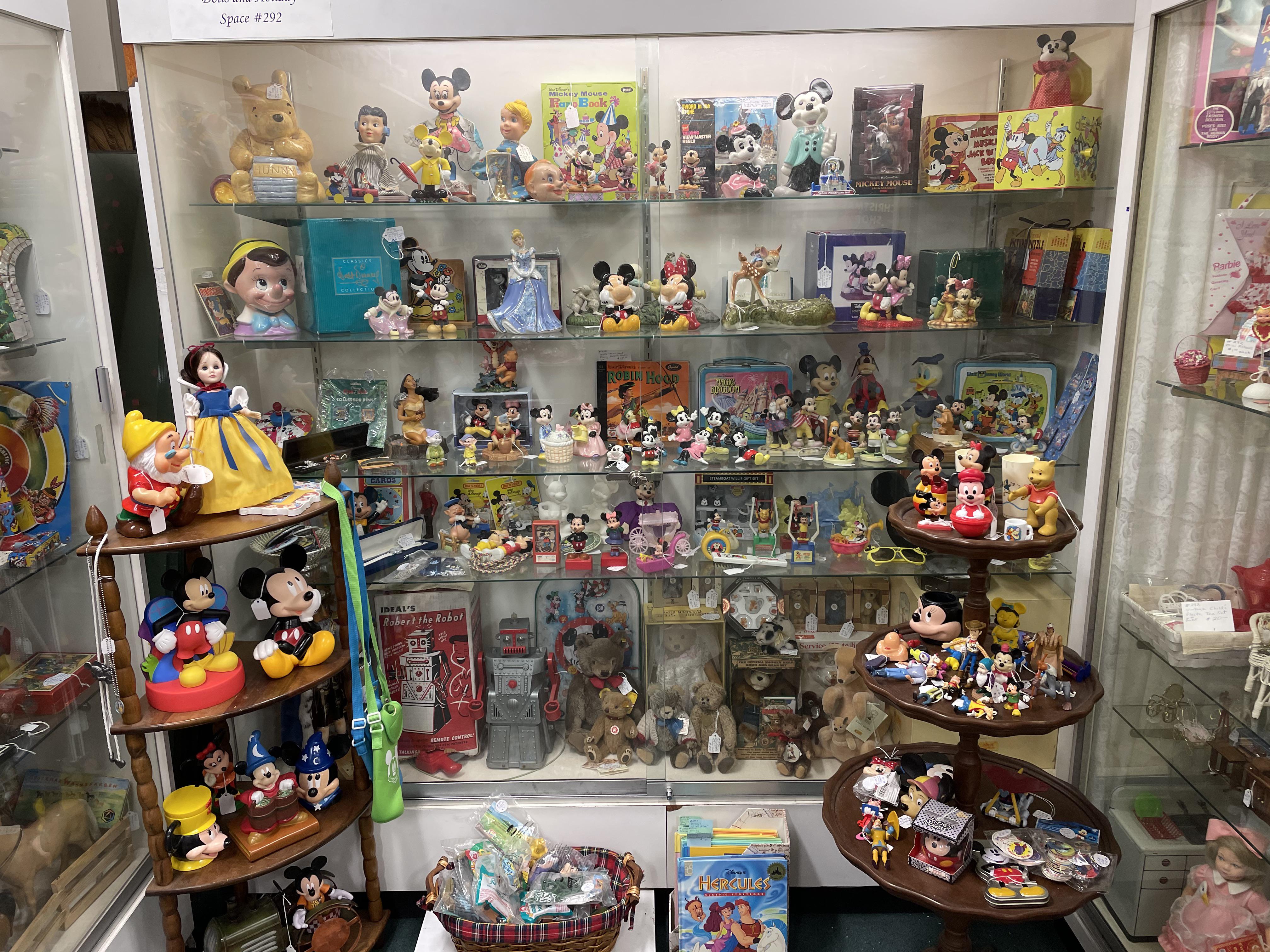Disneyland Collectibles at Antique Shop r/Disneyland