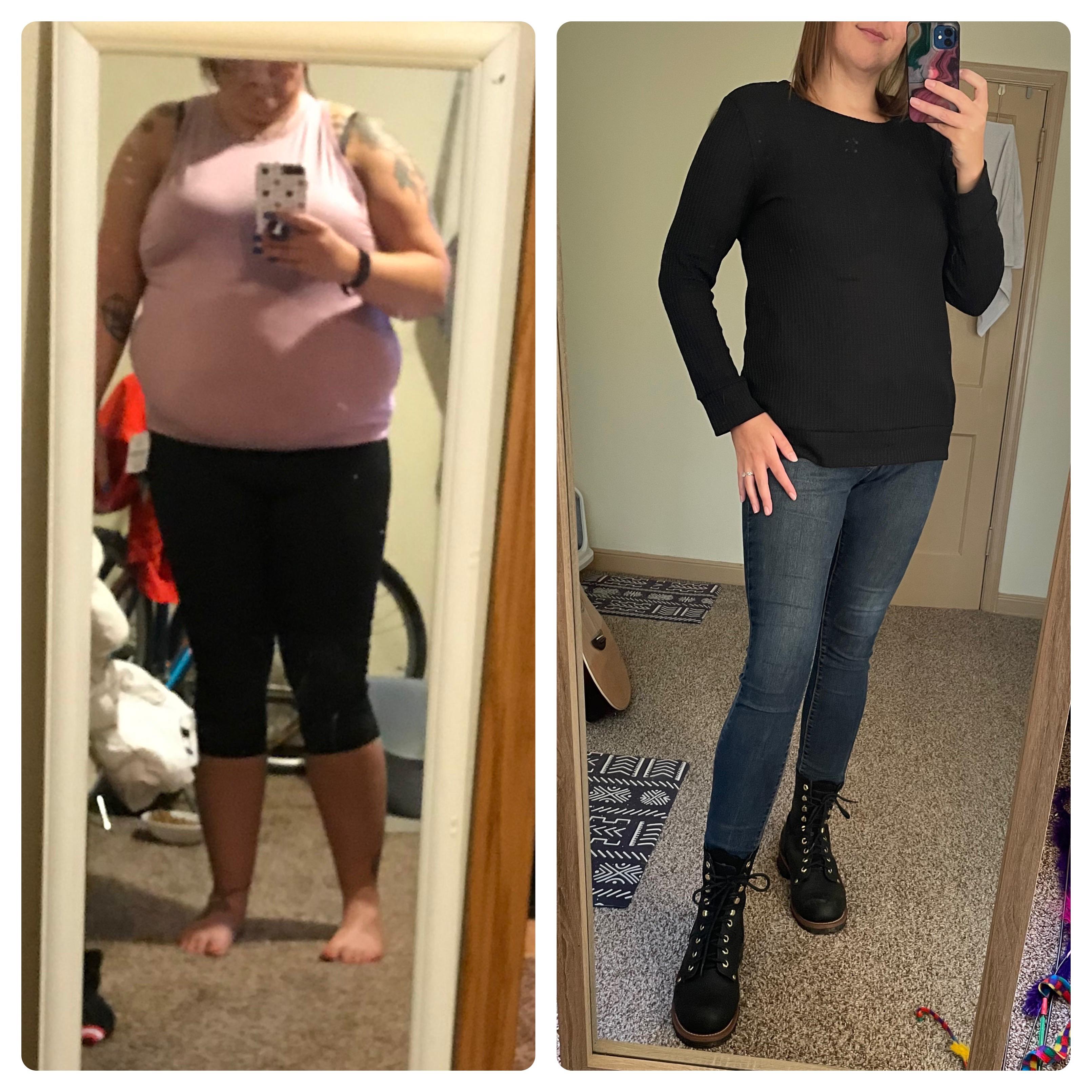F/30/5’11” [290 lbs > 187 lbs = 103 pounds lost] Slow and steady wins