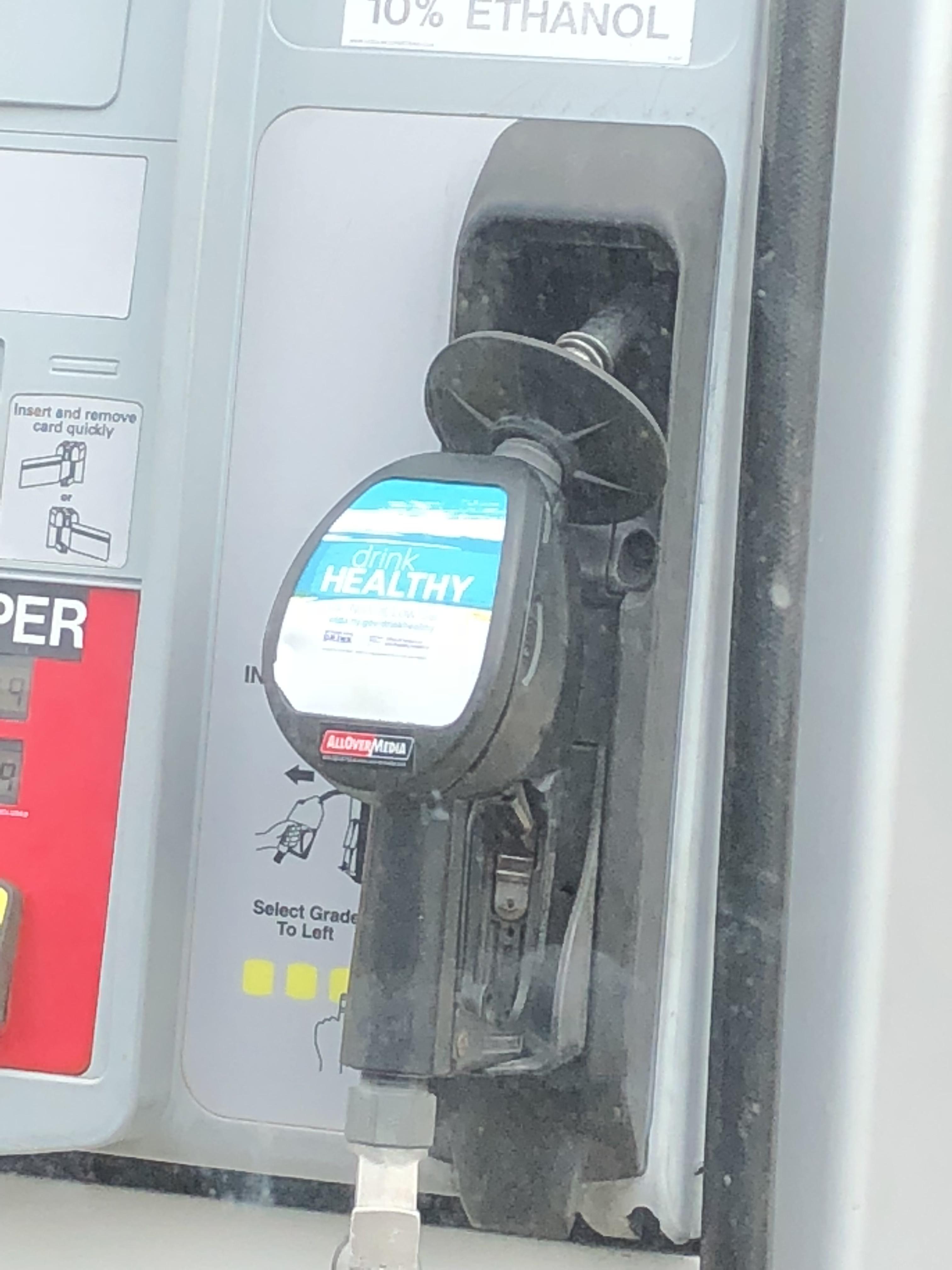 People who don't click off the lever lock when they put the nozzle back