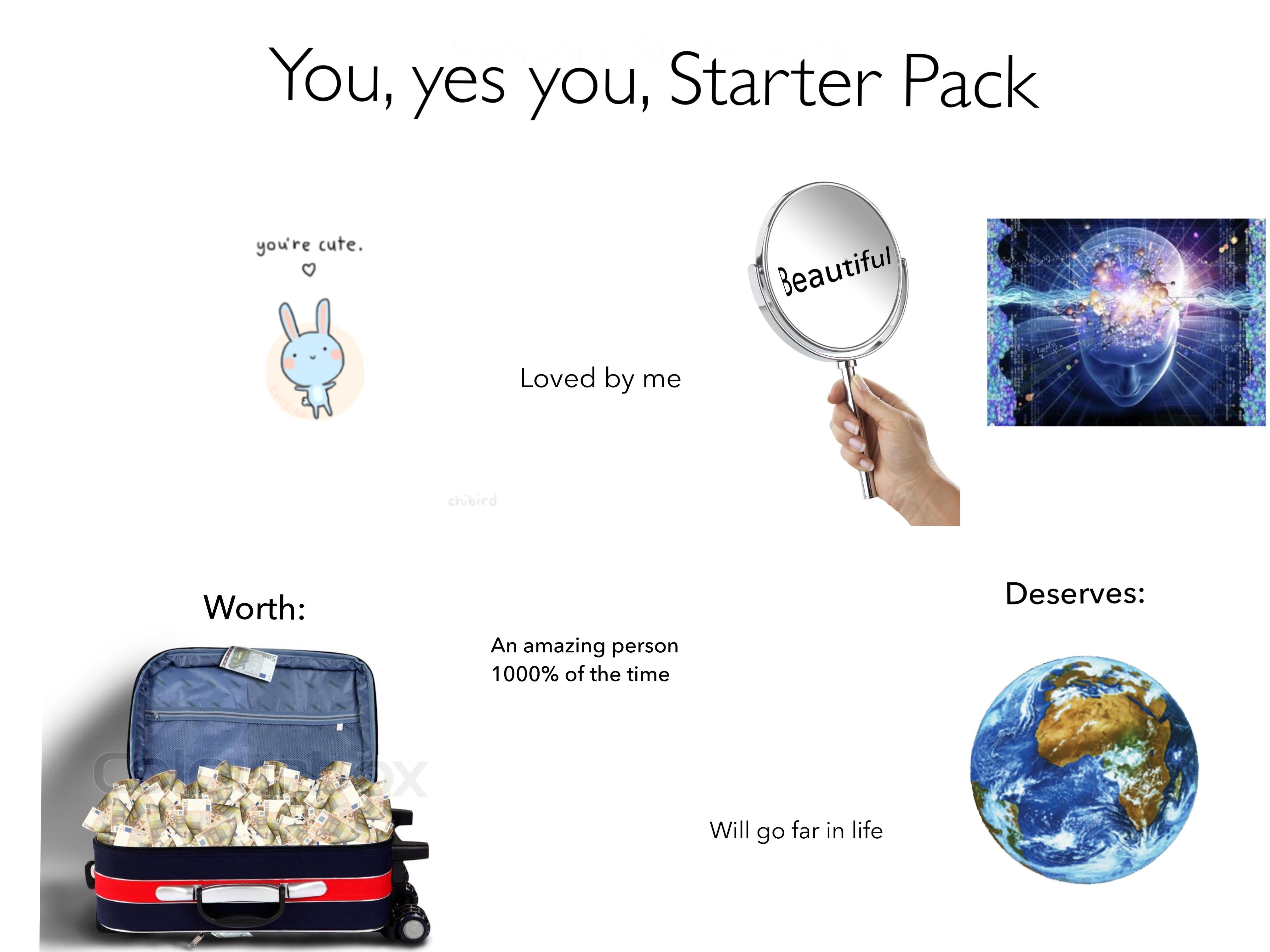 You starter pack r/starterpacks