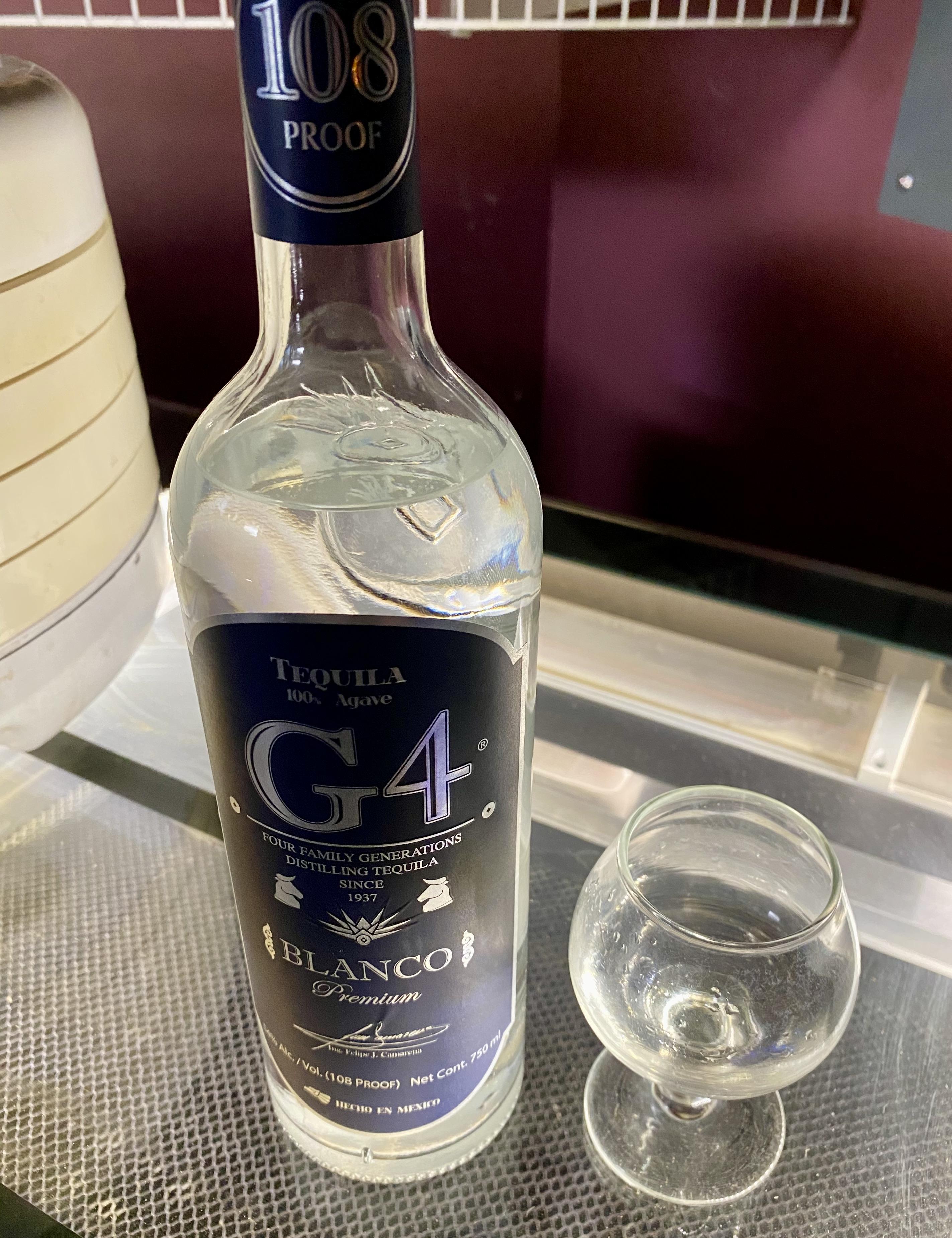 G4 108 Blanco is here! And it is excellent! r/tequila
