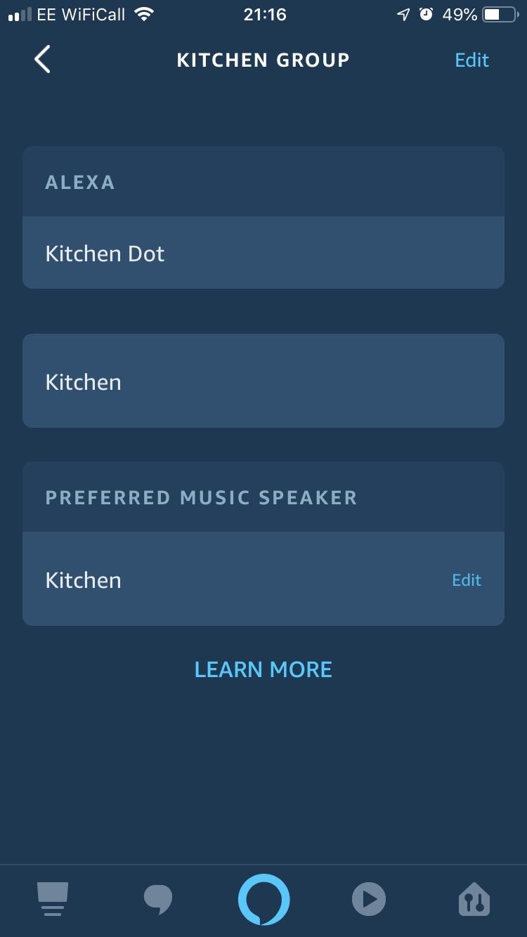 You can now add a Sonos speaker as a preferred speaker for an Alexa