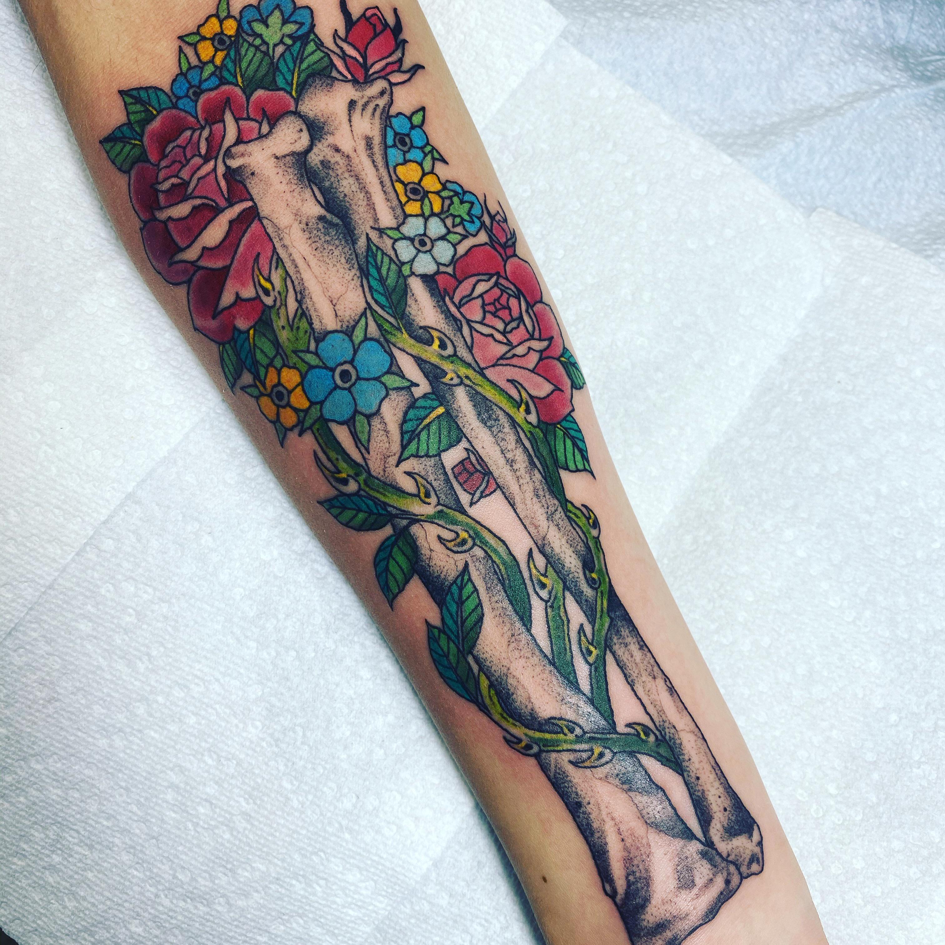 Got my first tattoo by Beau Brady at Port City Tattoo in Costa Mesa