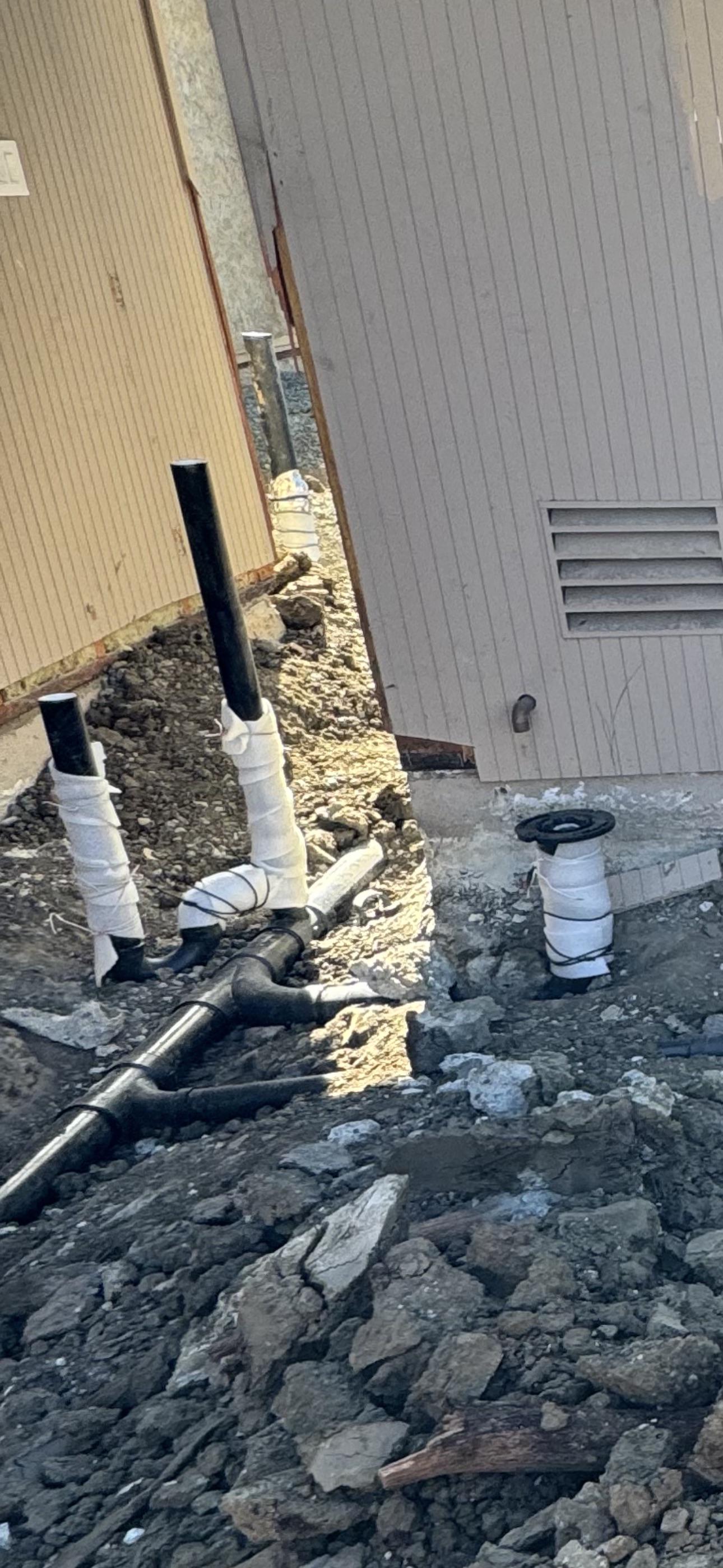 Short trap arm for shower r/Plumbing