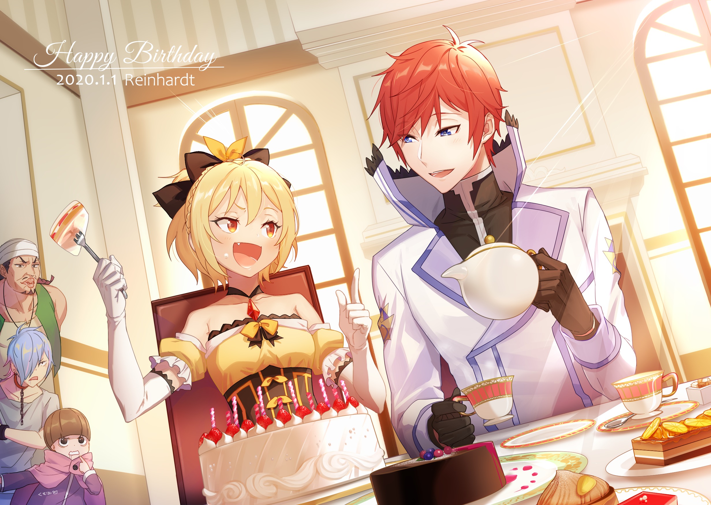 [Media] Happy Birthday Reinhard! Re_Zero
