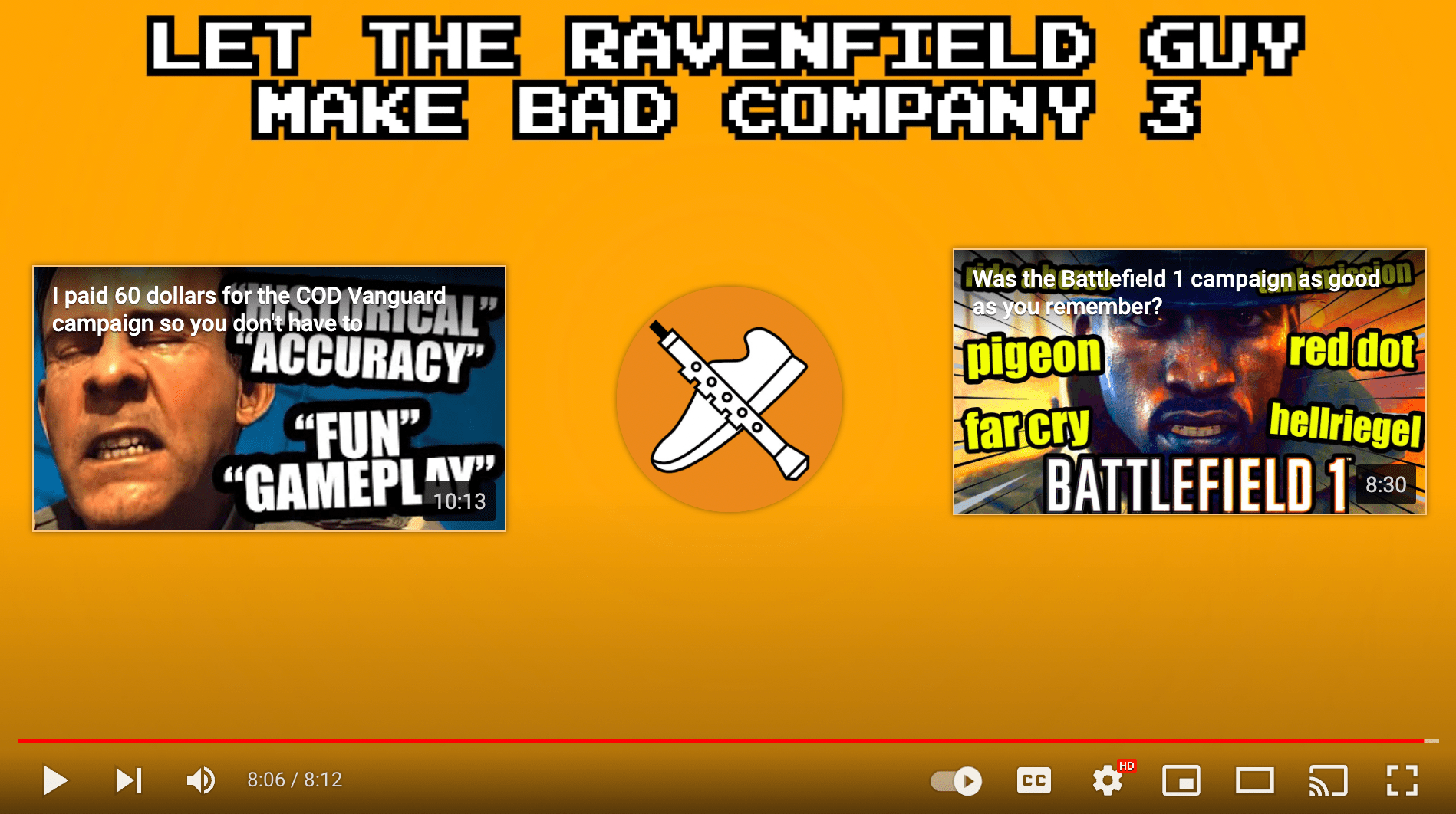 Ravenfield got a cool shoutout at the end of oboeshoesgames' new video