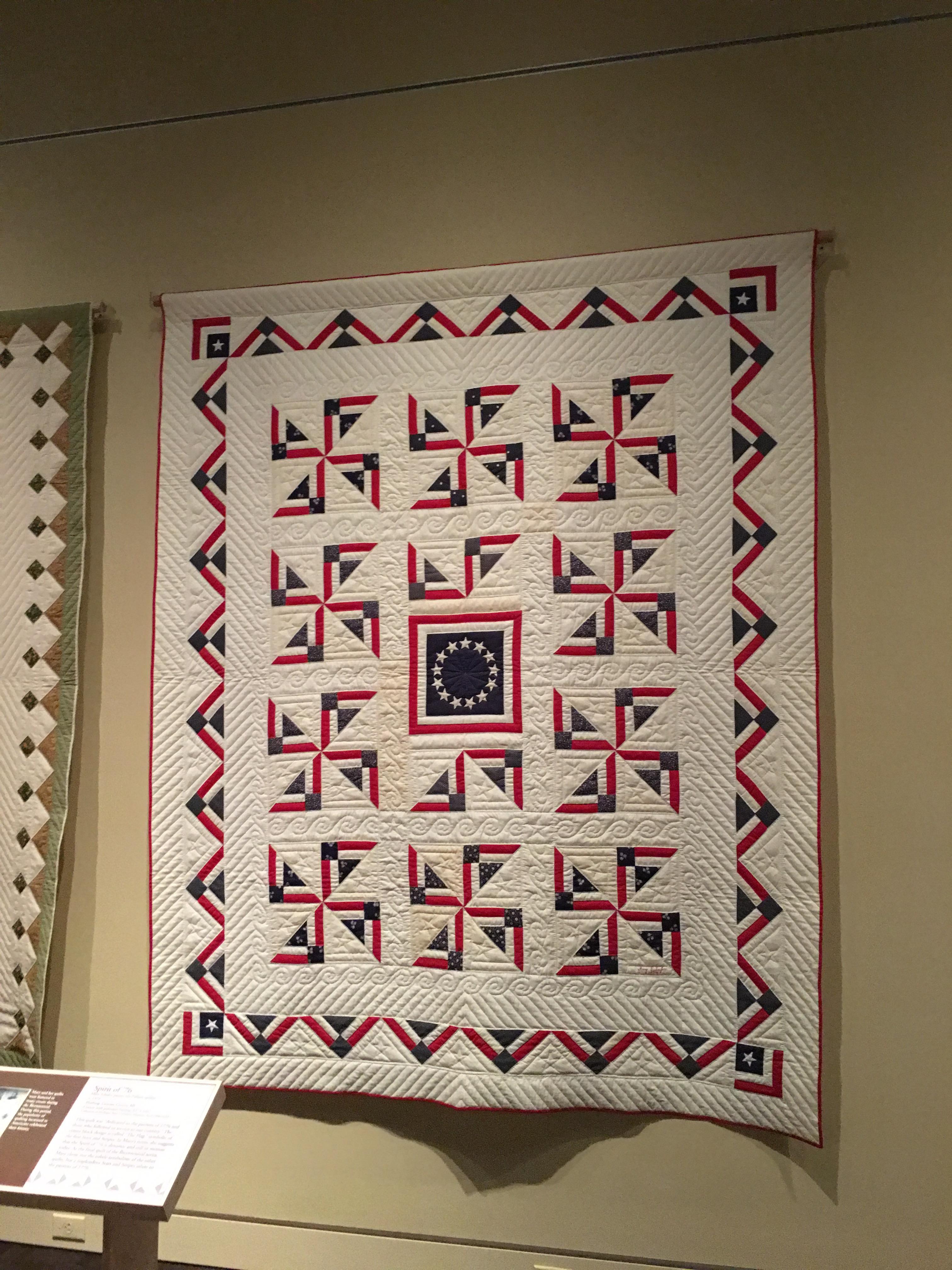 Amerikkkan Quilt (Mercer Museum Doylestown, PA) r/accidentalswastika