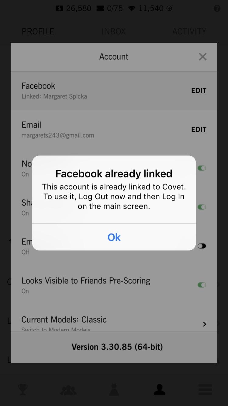 Anyone know how I can fix this? I tried logging out multiple times and