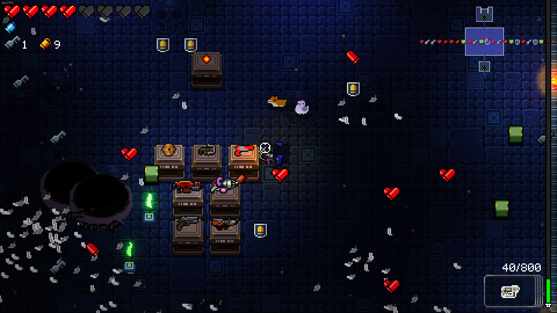 159 hours in and I beat my first glitch chest r/EnterTheGungeon