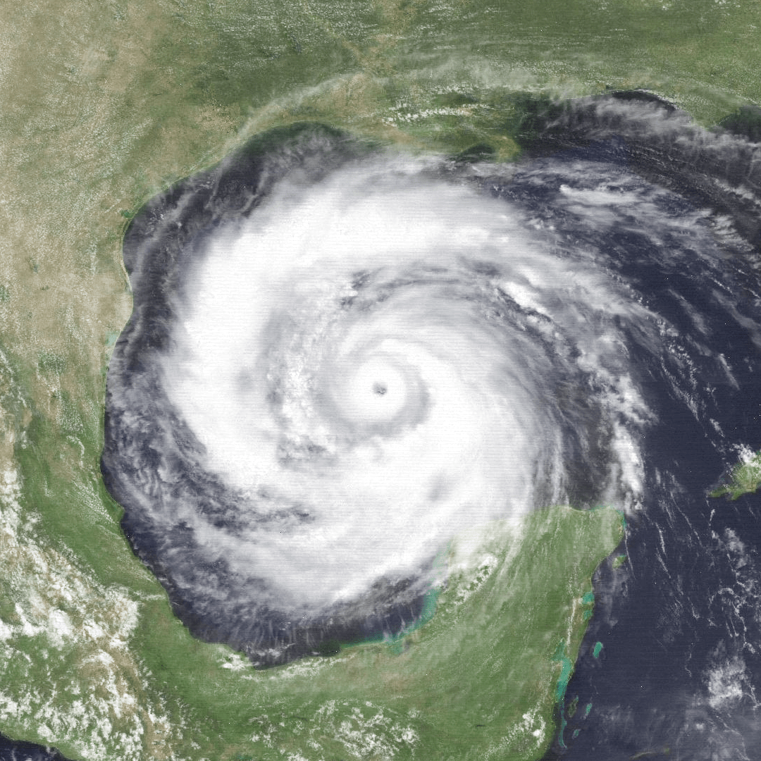 Hurricane Allen in the Gulf of Mexico on August 8, 1980. r/Perfectfit