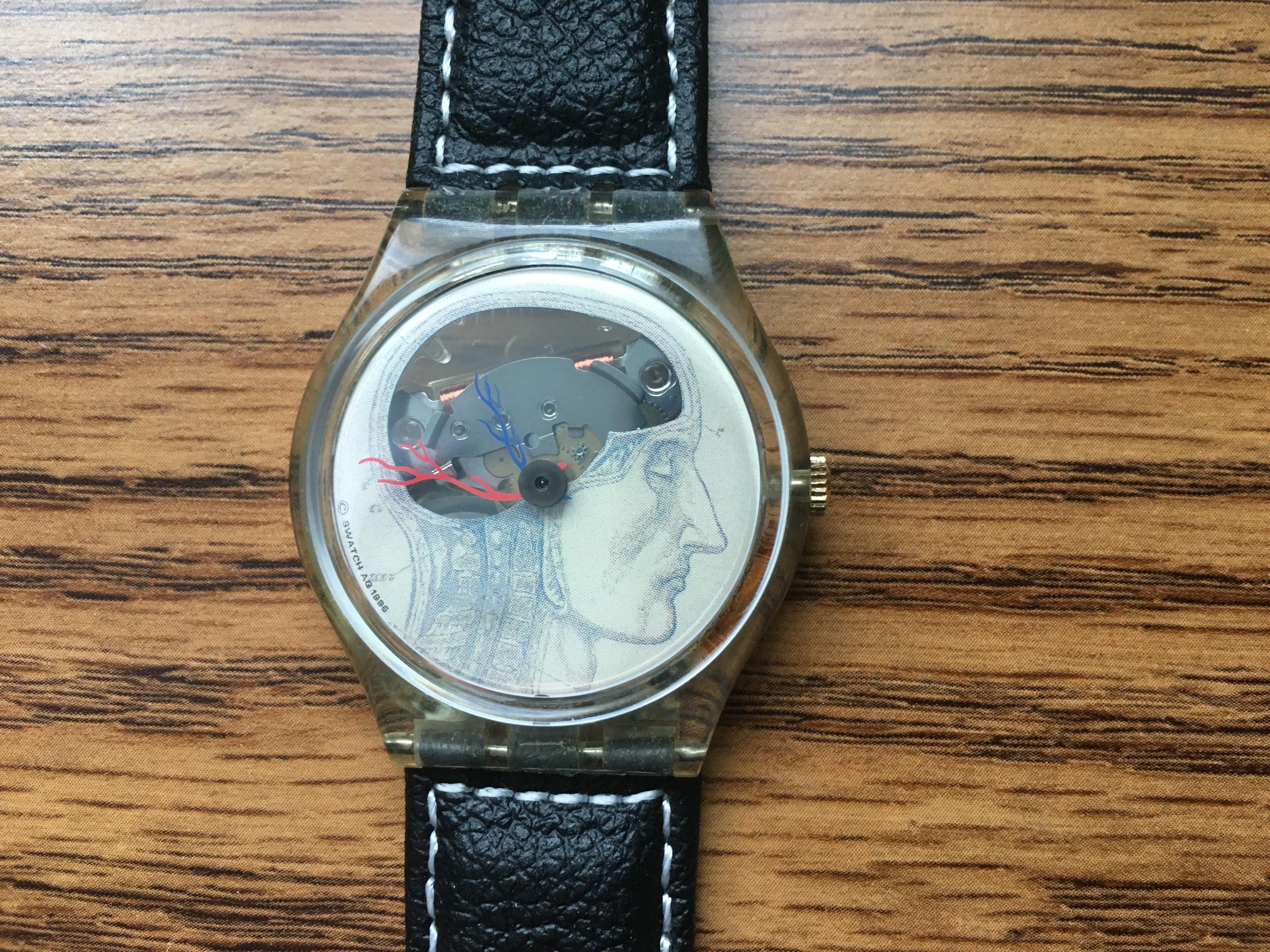[Swatch] "Ticking Brain" Limited Edition Still Works After 20 Years