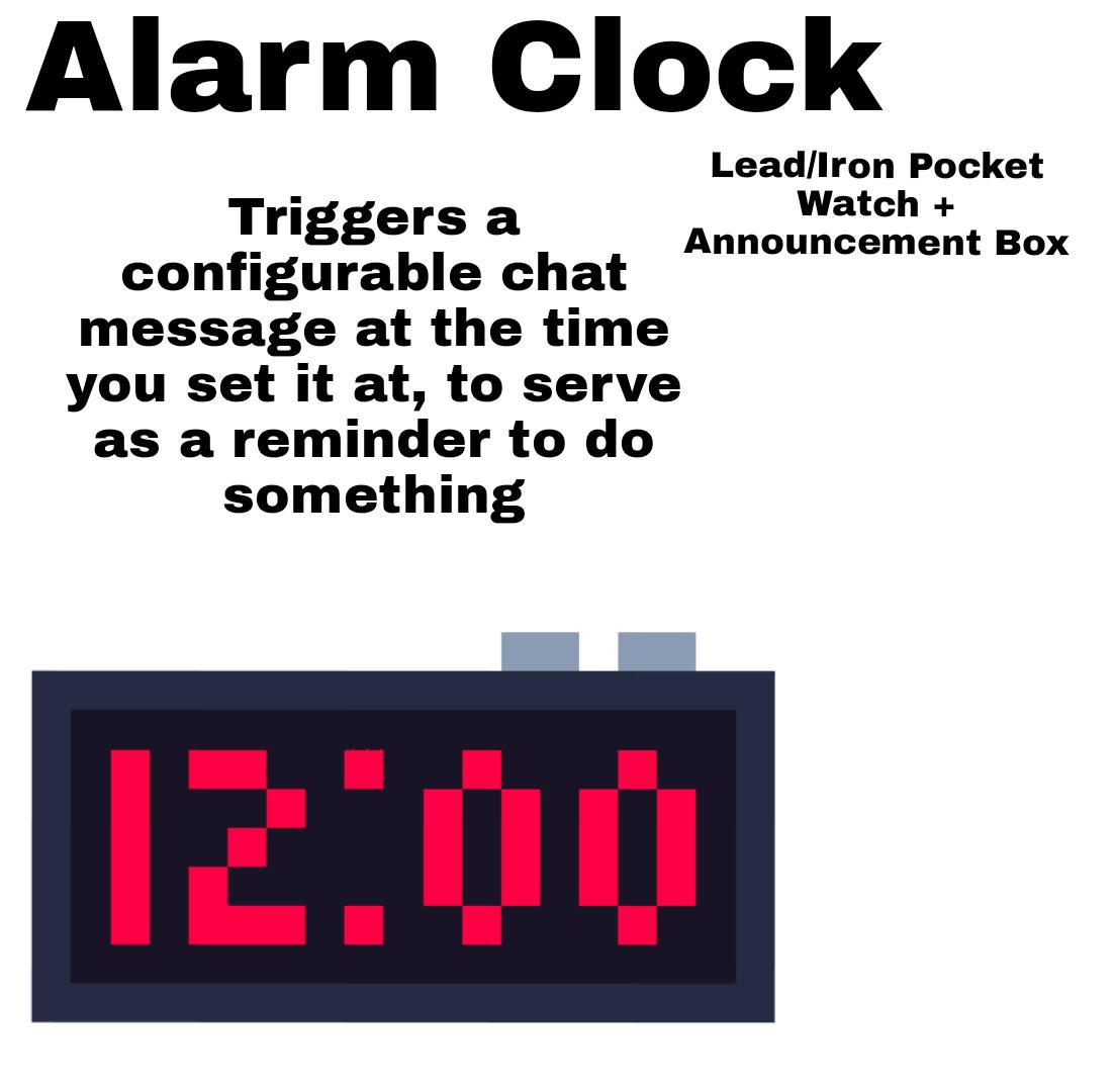 Alarm Clock r/Terraria