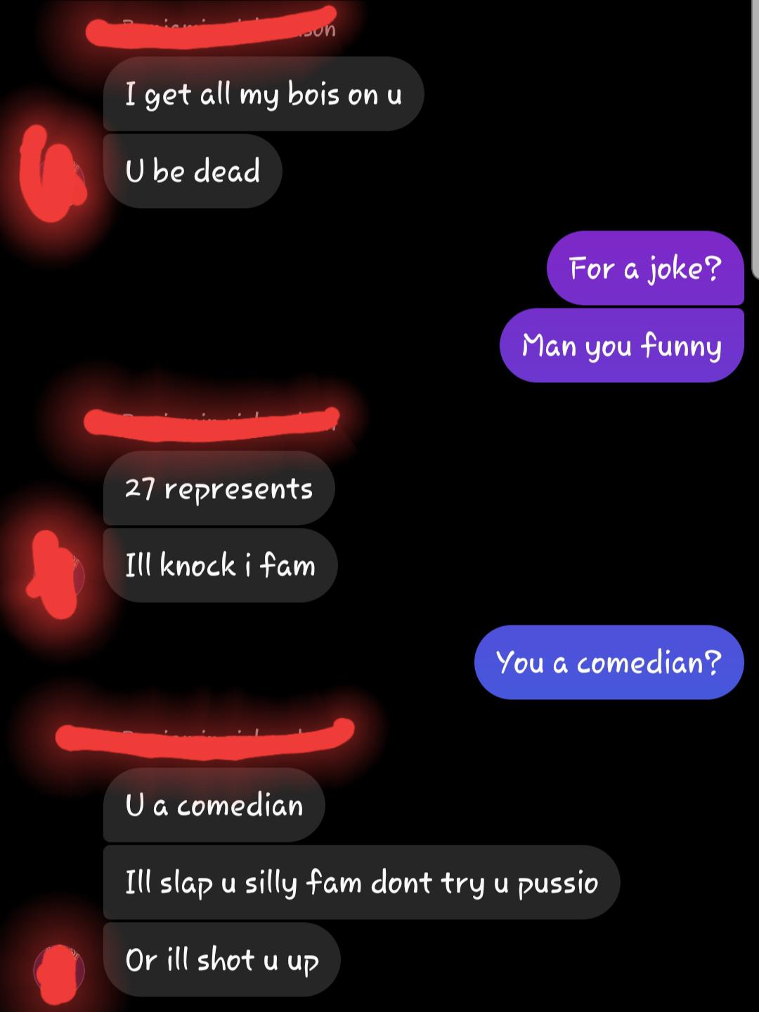 probably not the best place to post but I made a joke to my mate and he