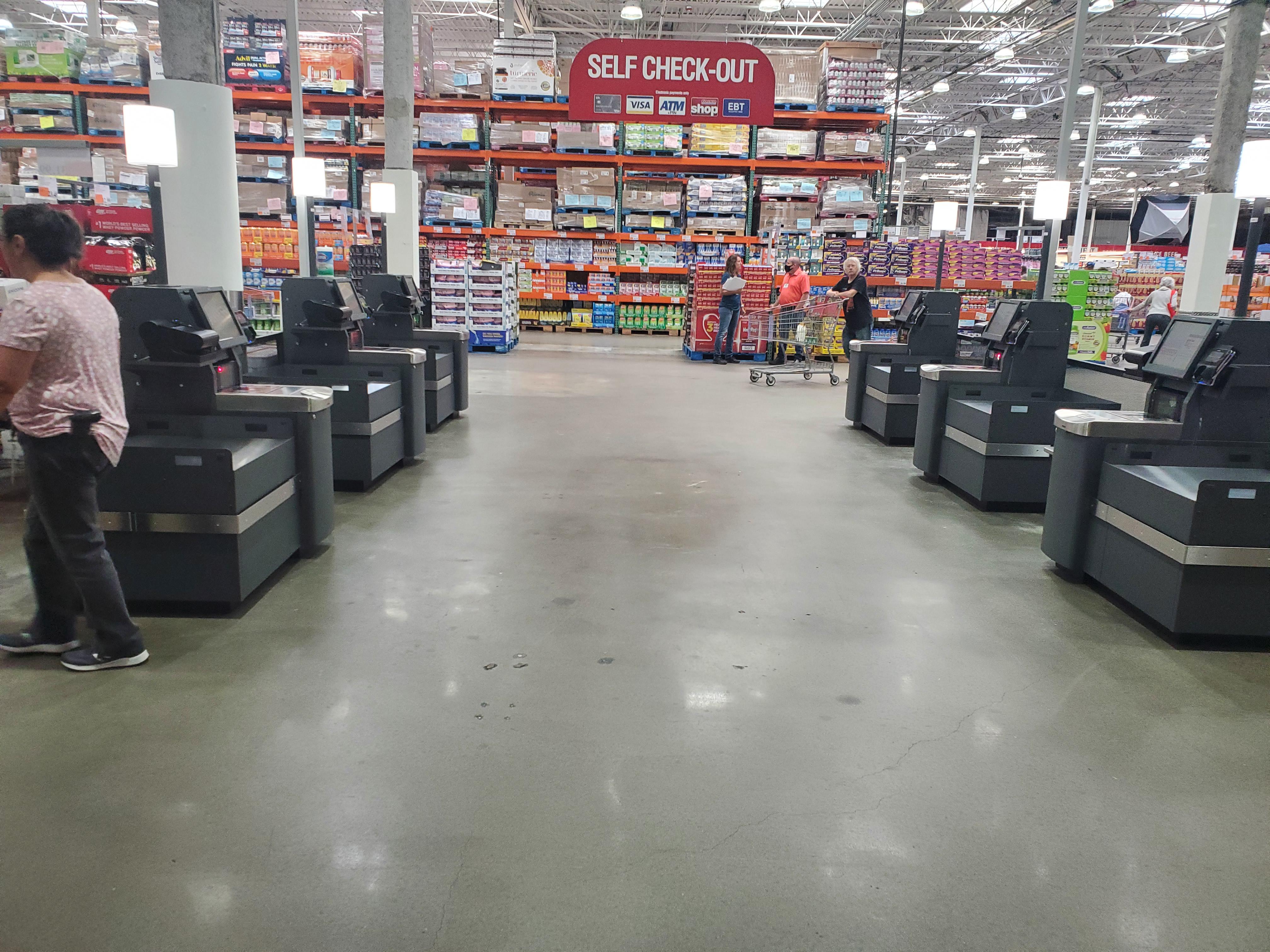 Waltham 308 New self check out r/Costco