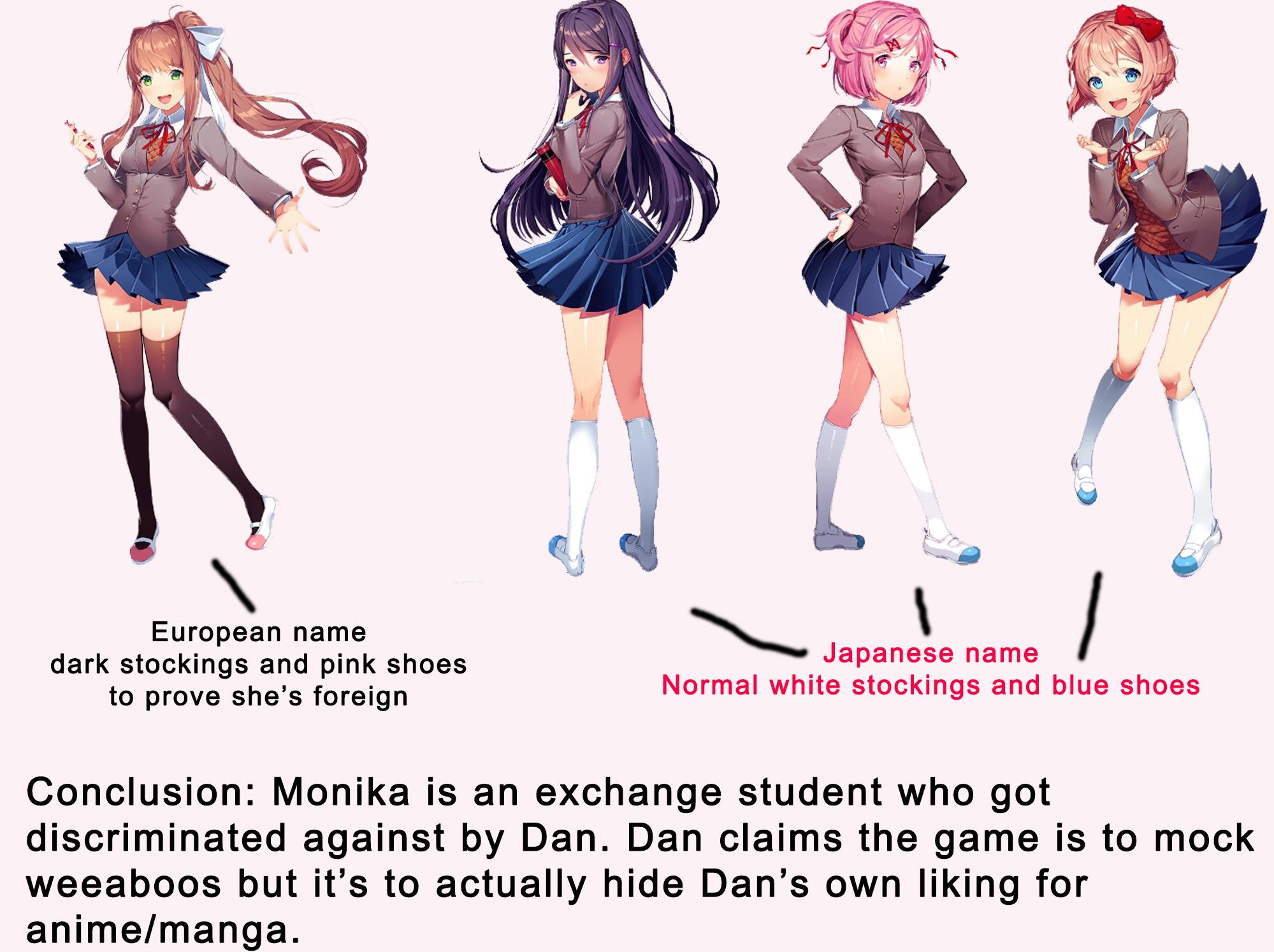 But that's just a theory. A GAME THEORY DDLC