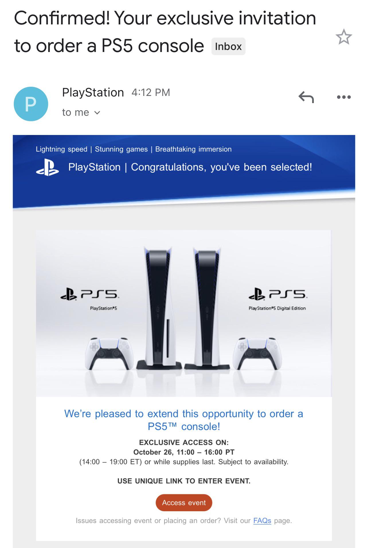 Is this legit? Received a link to purchase a PS5 r/playstation