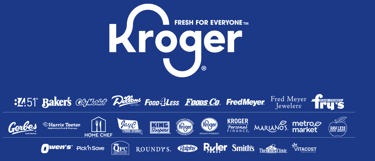 List of Kroger affiliated stores for those of y'all seeking Thrashed
