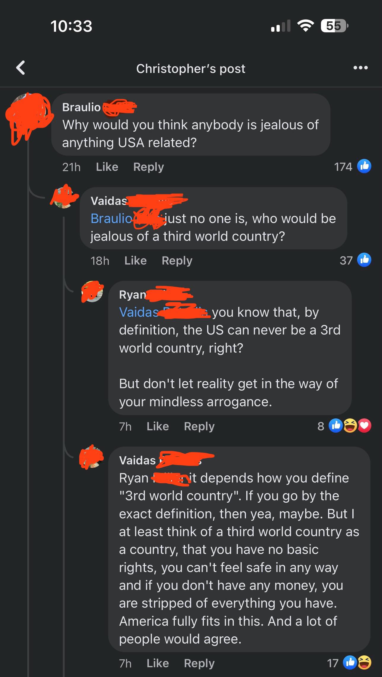 Wow all of this over a meme of a texas highway compared to a city in