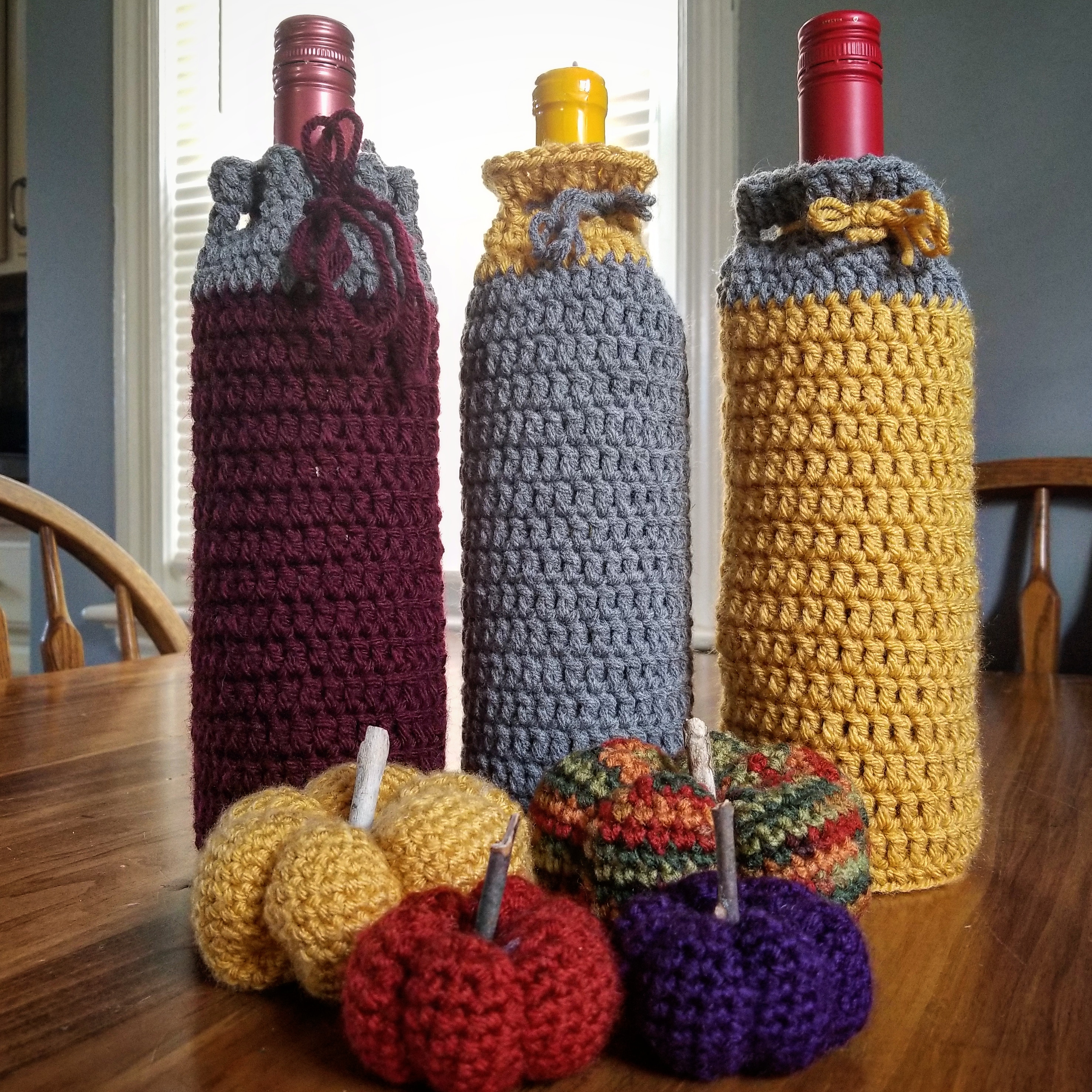 Give me ALL the crochet fall decorations! crochet