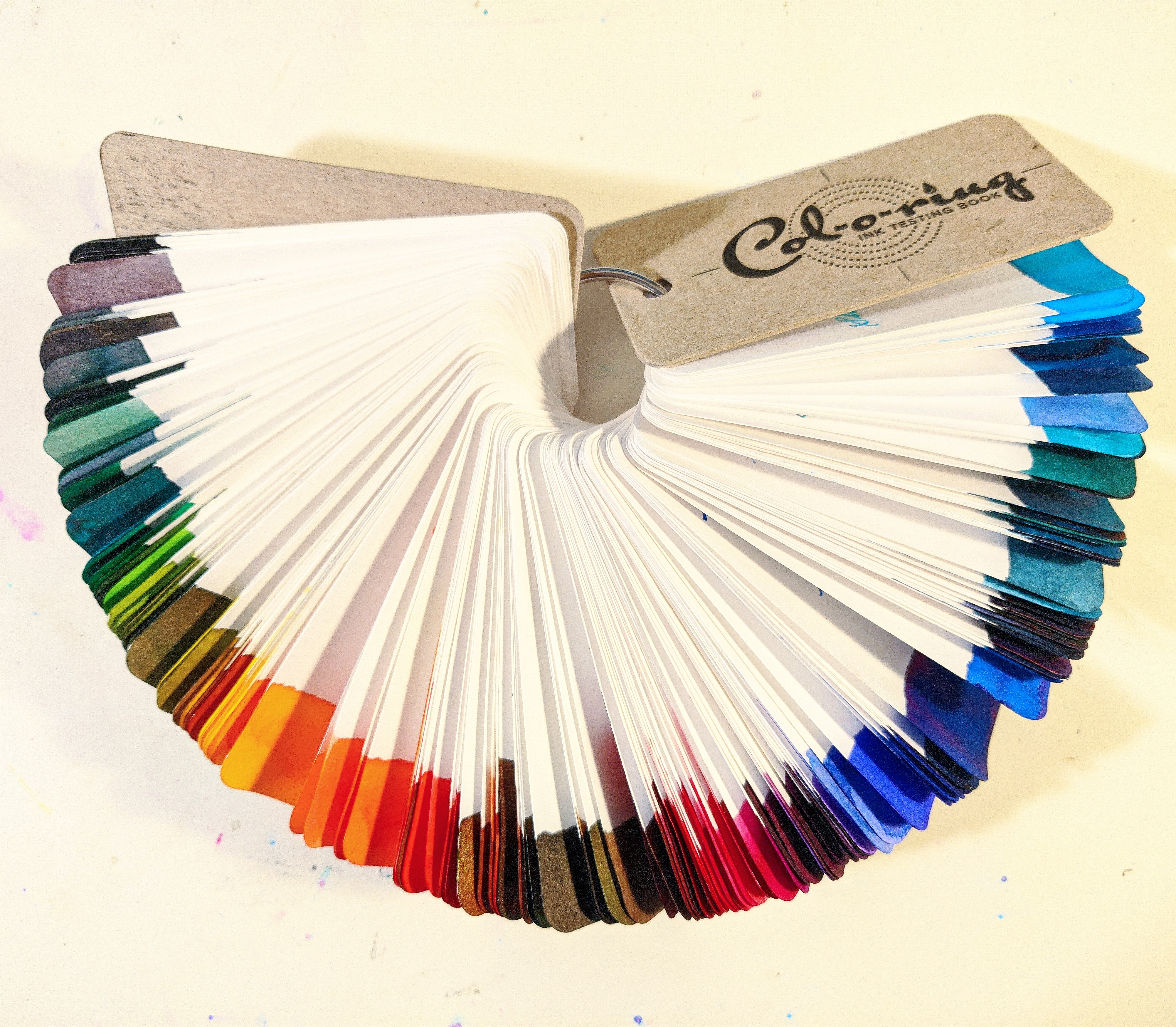 166 swatches! (Coloring Ink Testing Book) r/fountainpens