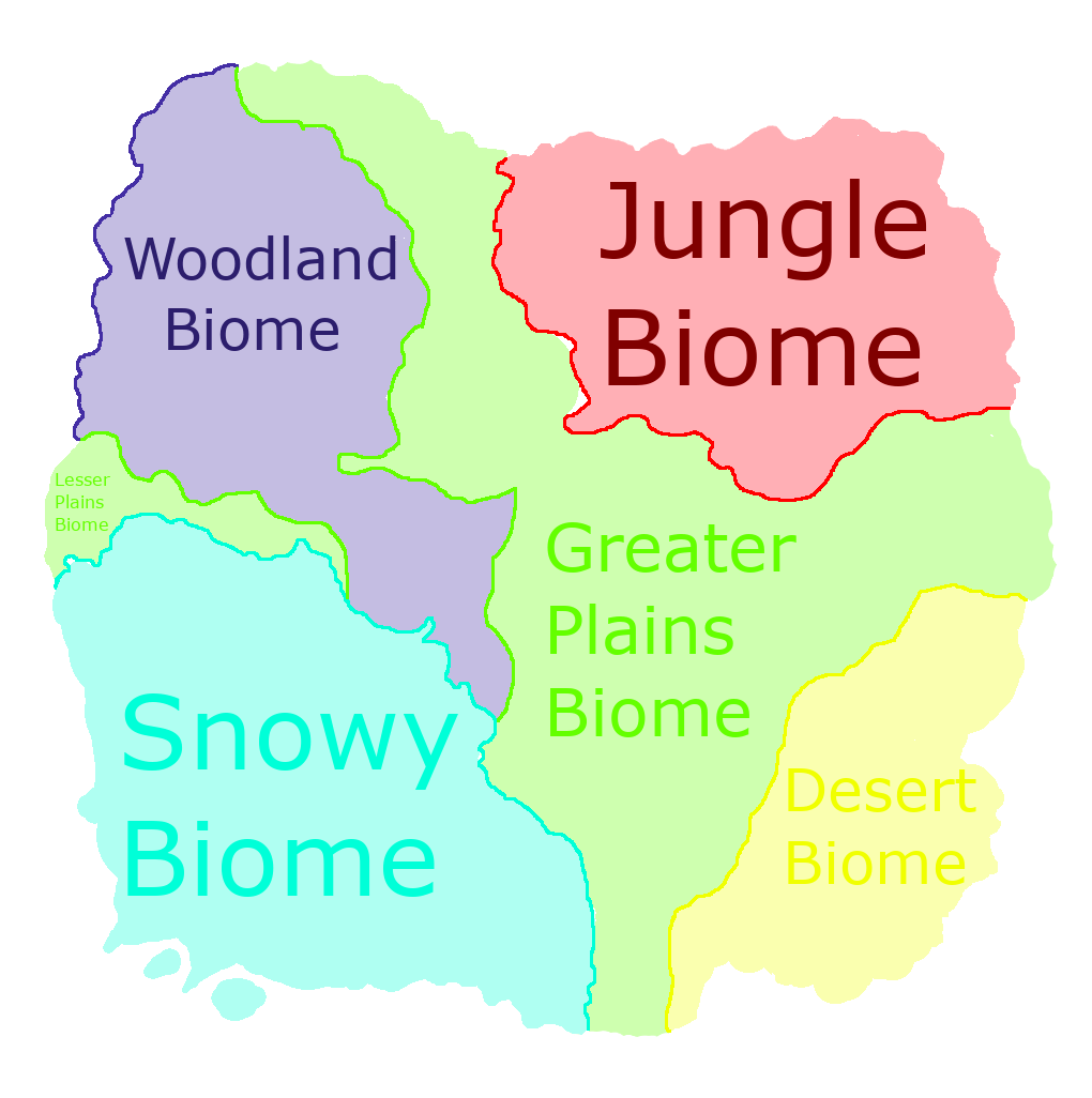 Biome Map With Biomes