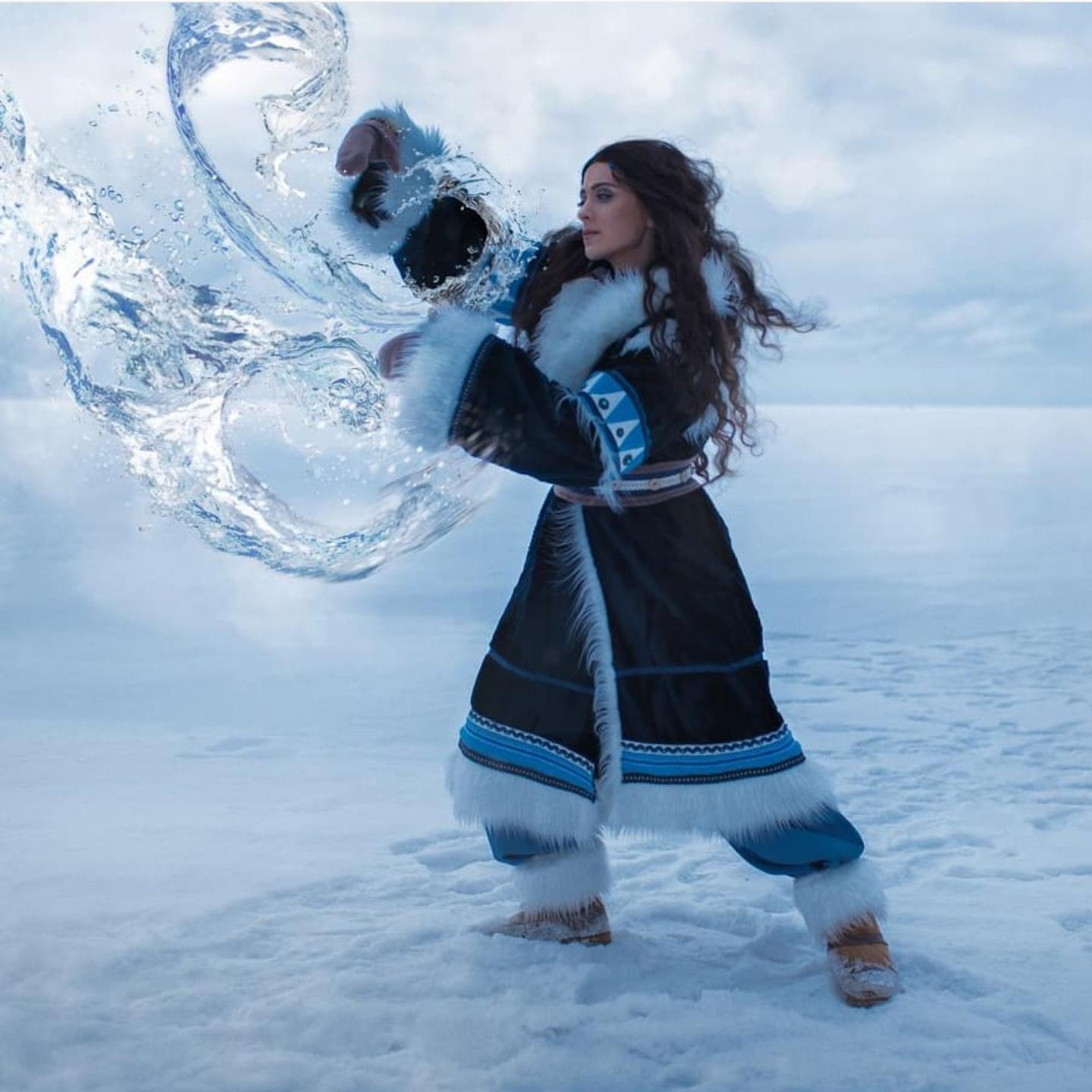 Amazing Katara cosplay by nishi.artist on Instagram TheLastAirbender