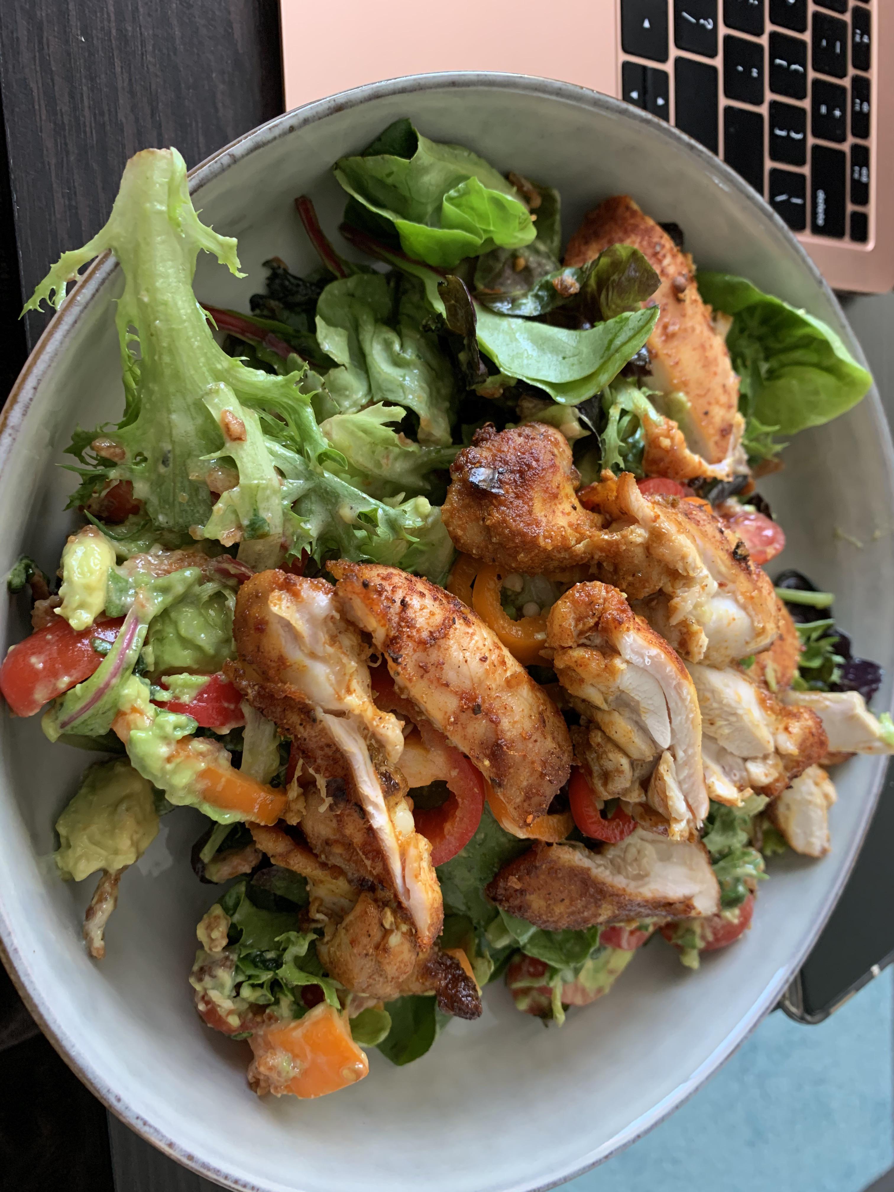 Love the new spicy cashew butter dressing! Works good with any kinda salad r/traderjoes