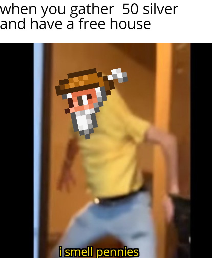 He doesn't like angel statues though r/Terraria