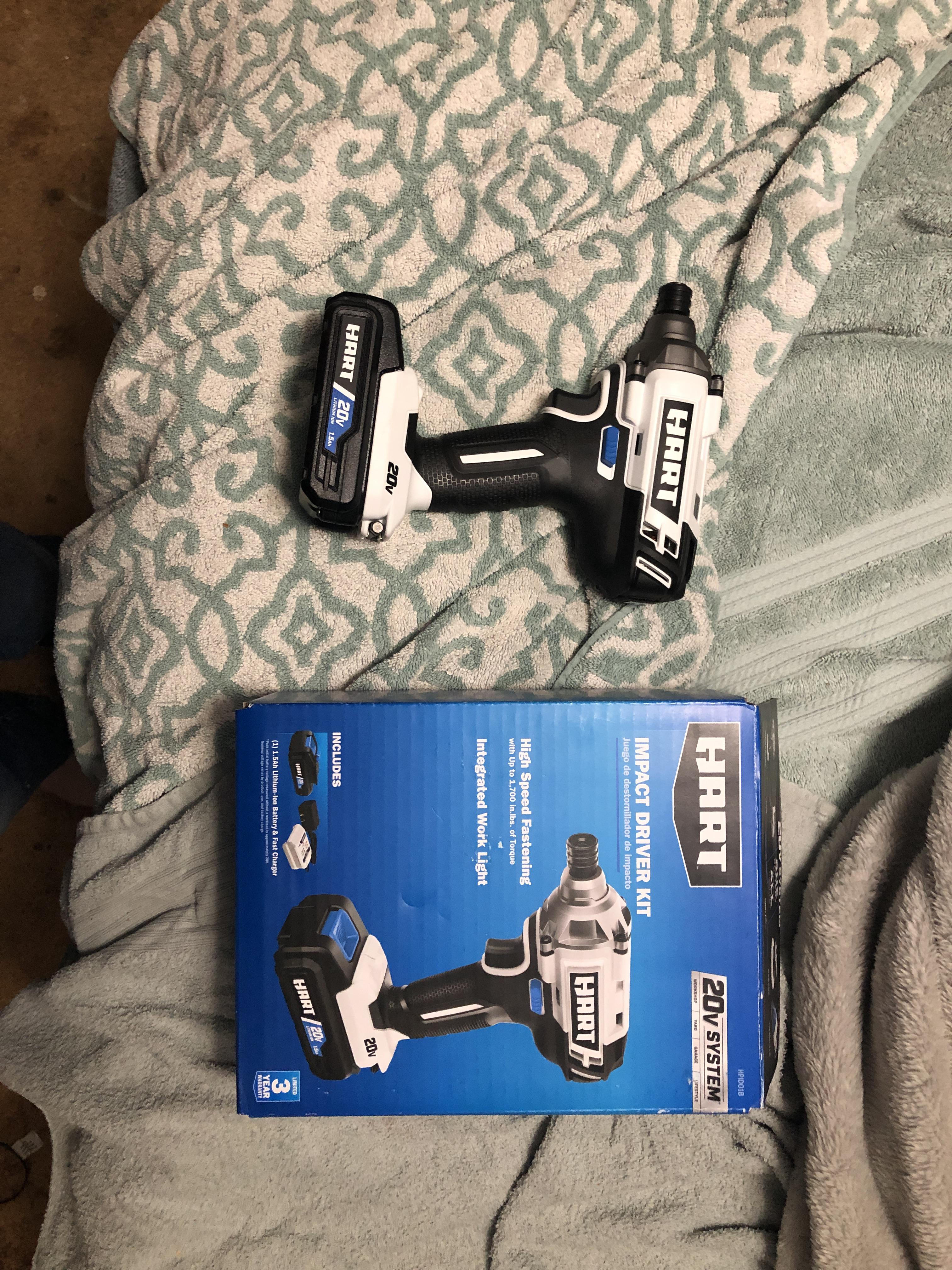 got a new toy, yes the battery works, you prob know HART batteries wont